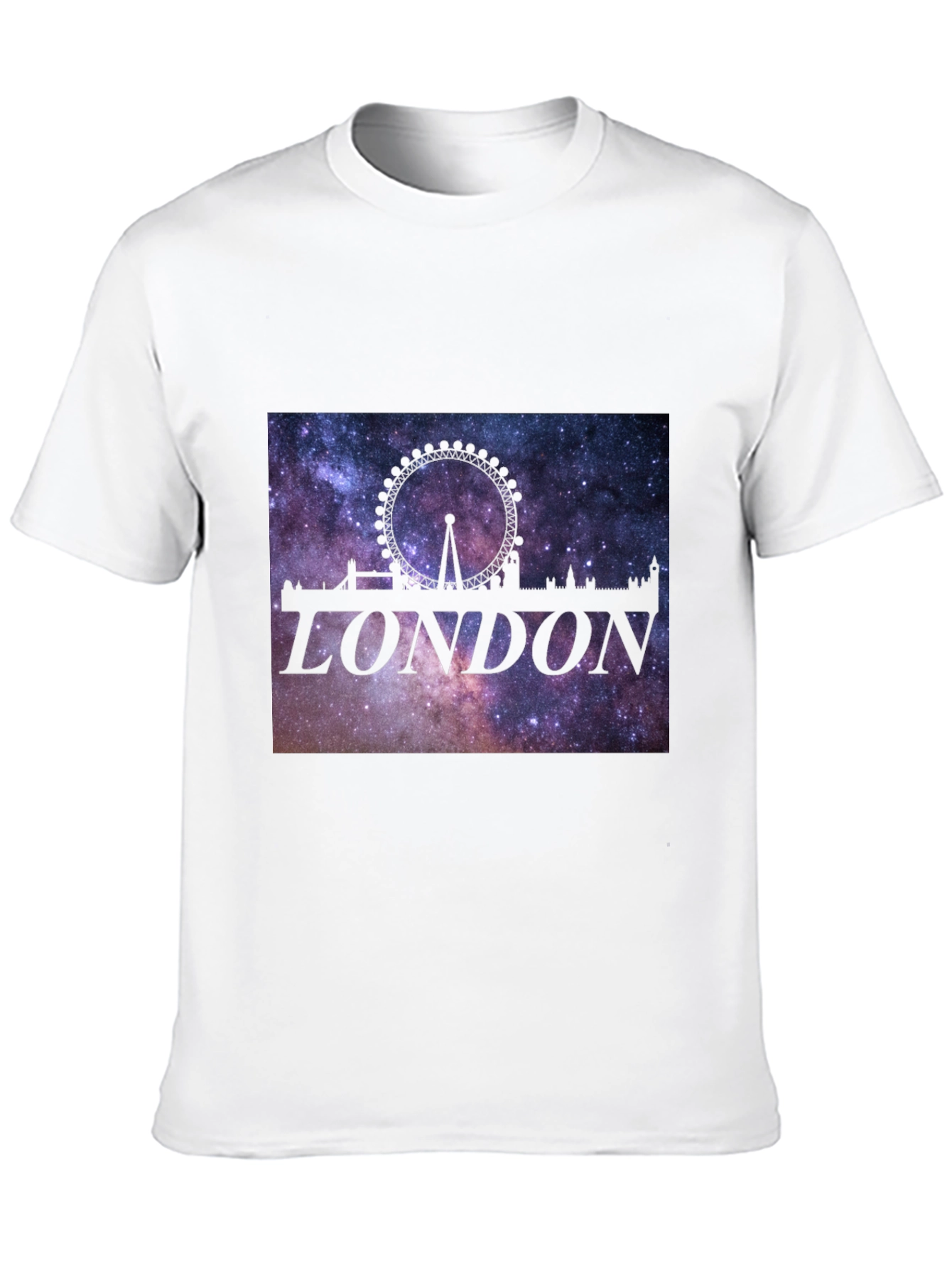 London Skyline Galaxy T-Shirt