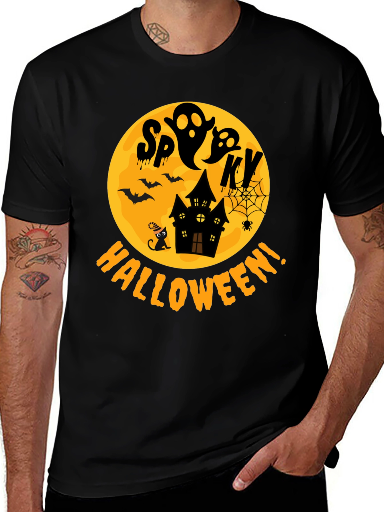 Spooky Halloween Graphic Tee