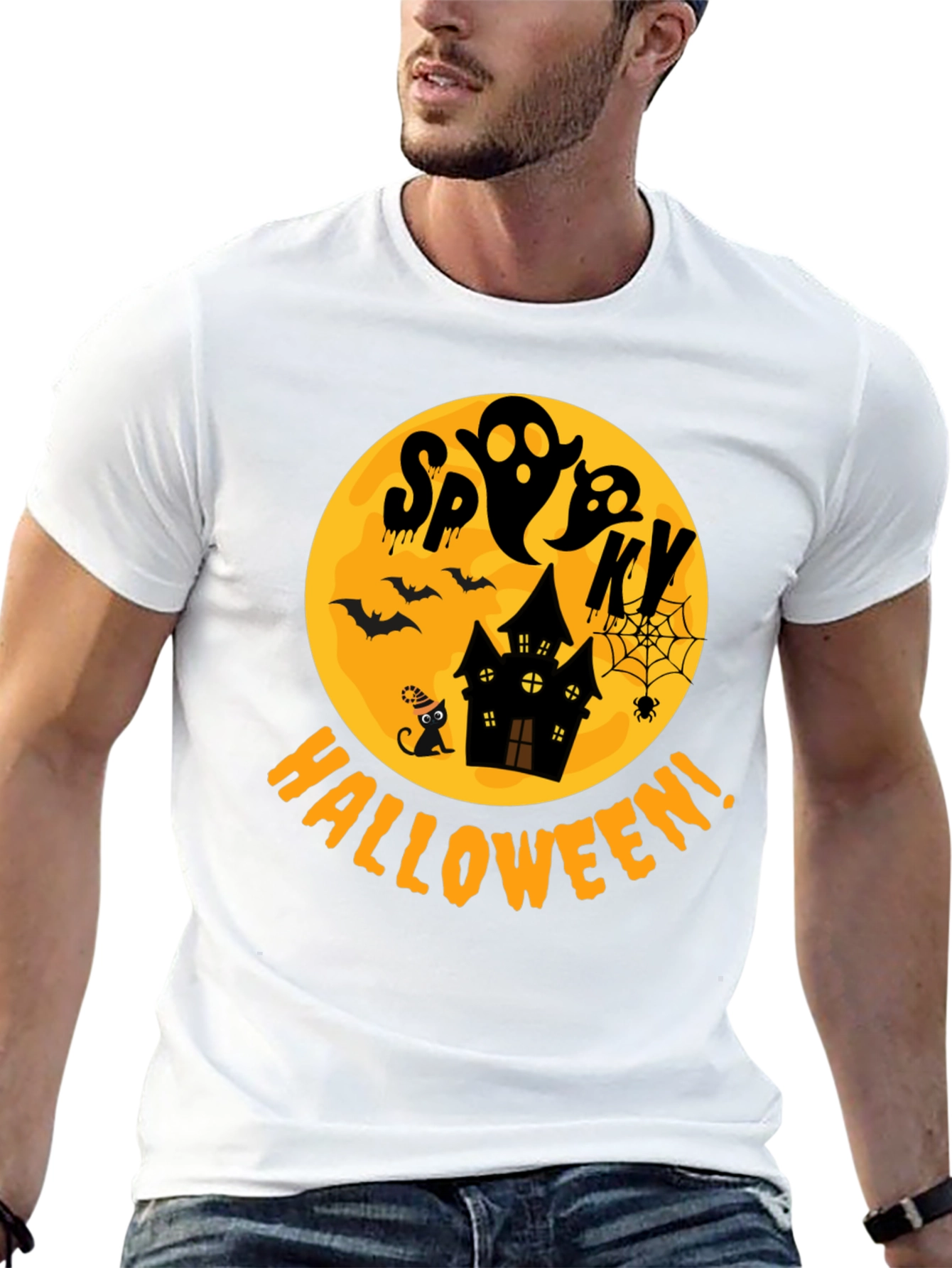 Spooky Halloween Graphic Tee