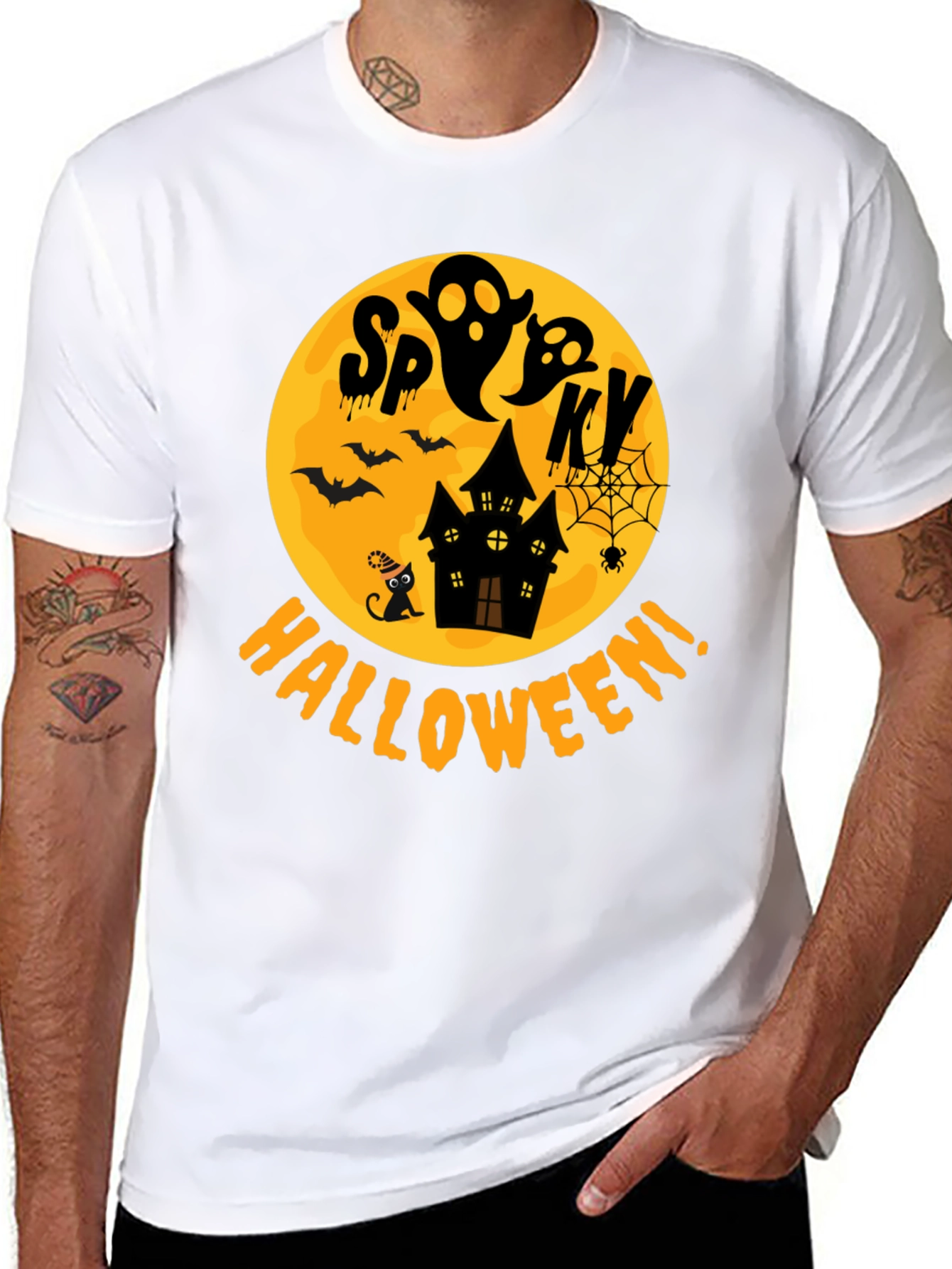 Spooky Halloween Graphic Tee