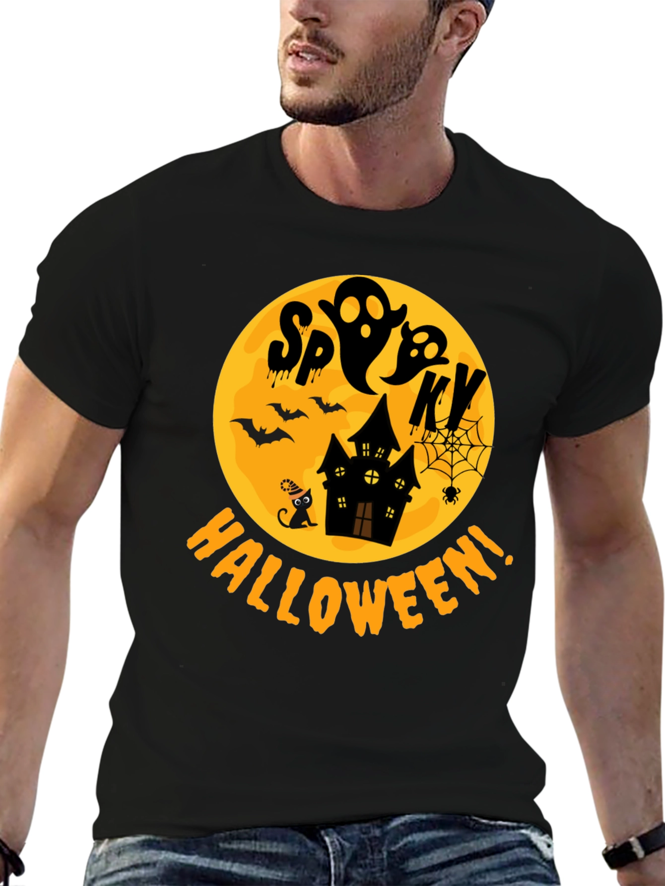 Spooky Halloween Graphic Tee