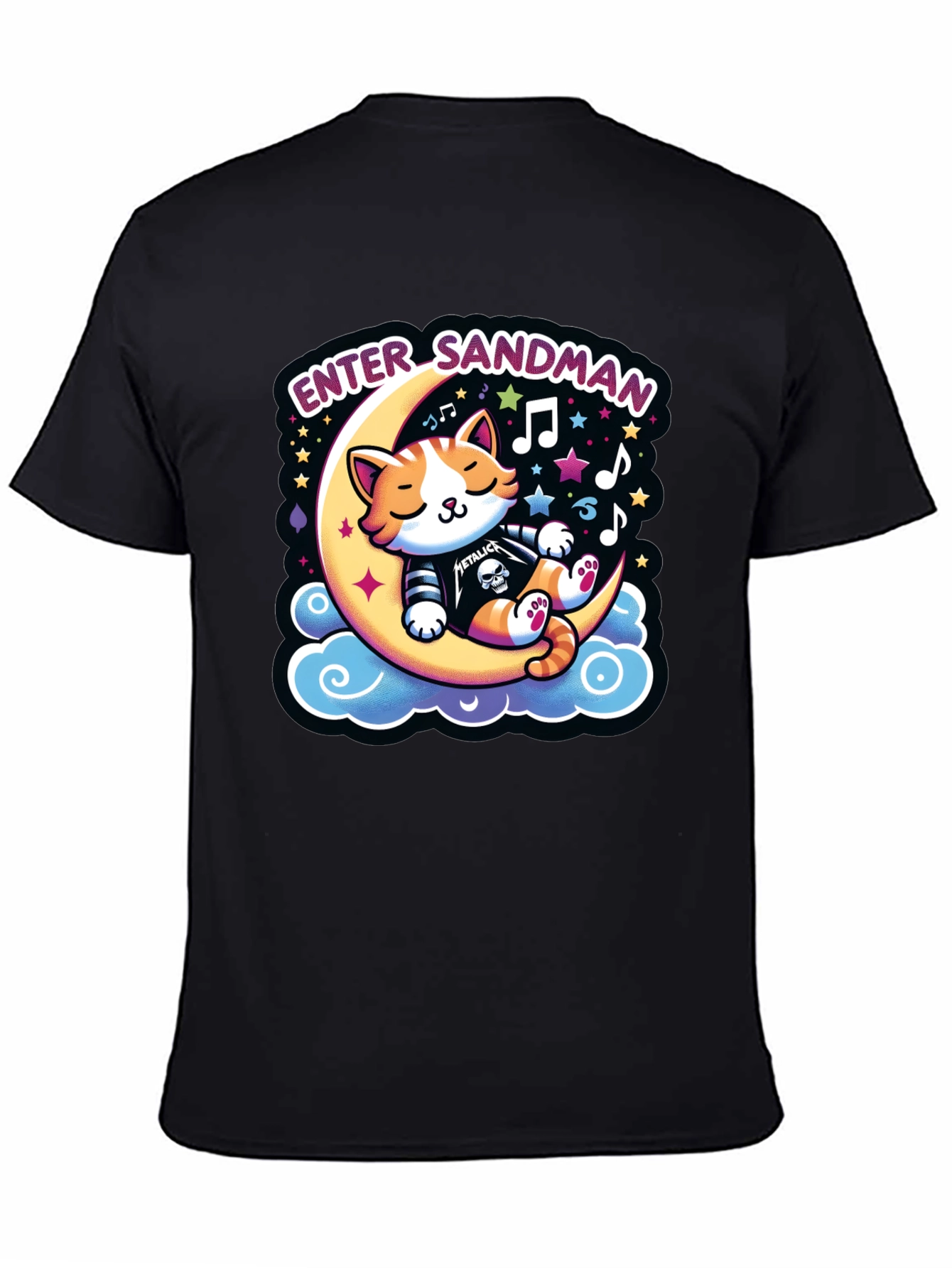 Enter Sandman Cat T-Shirt