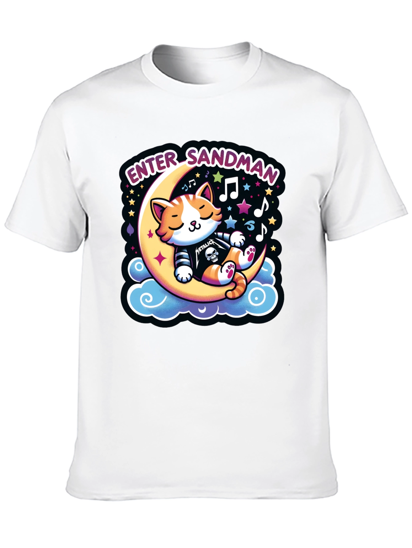 Enter Sandman Cat T-Shirt