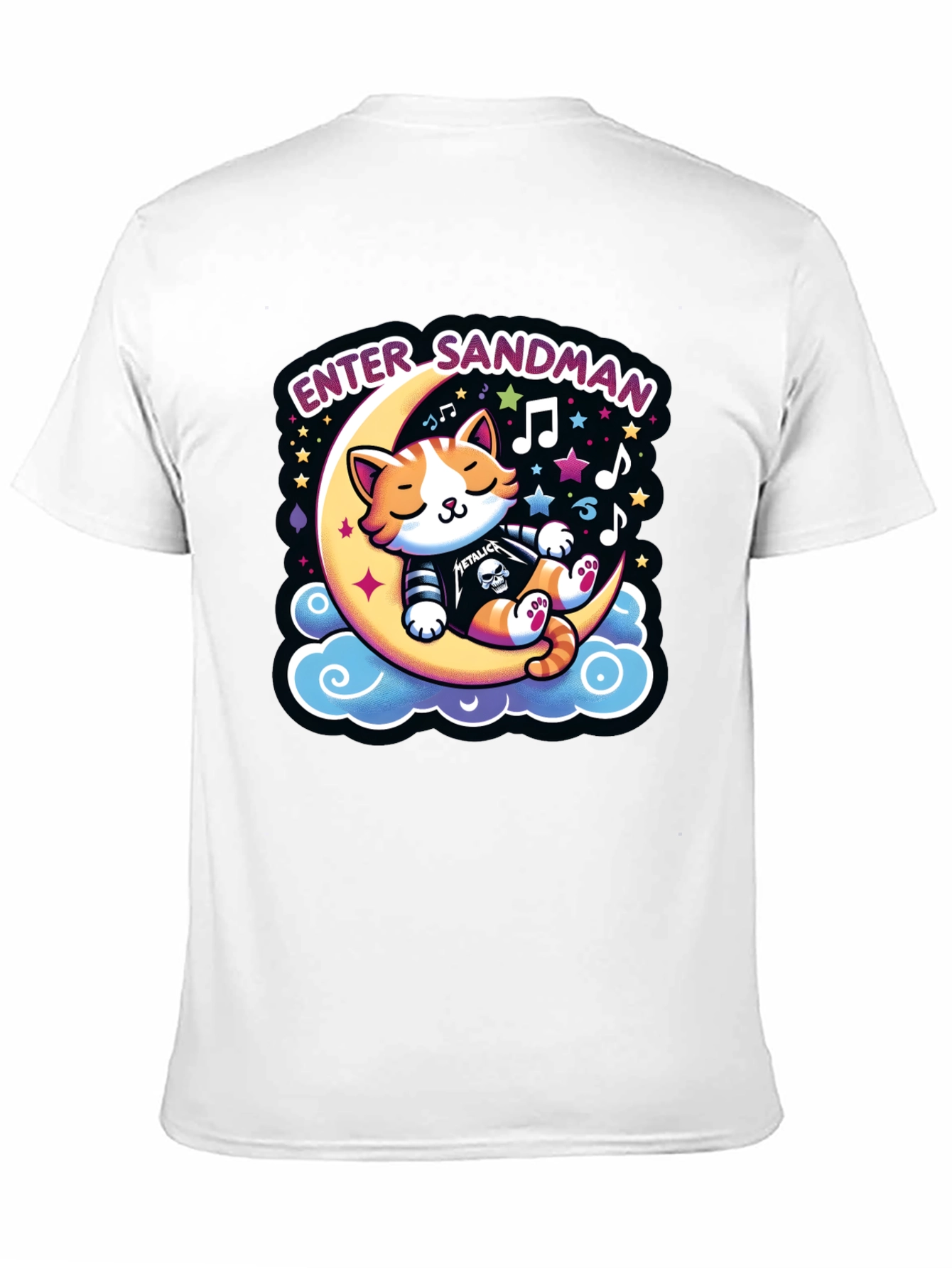 Enter Sandman Cat T-Shirt