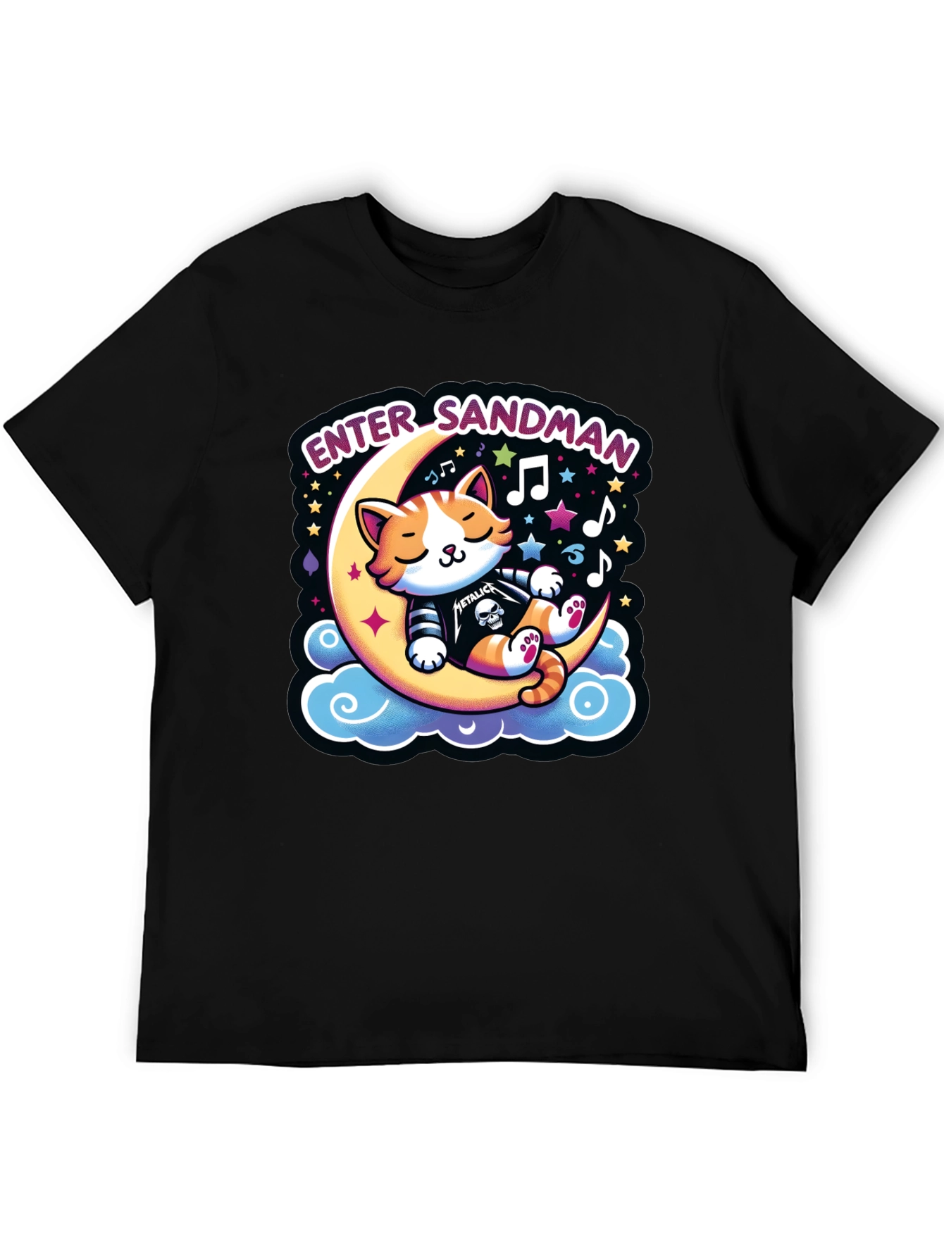 Enter Sandman Cat T-Shirt
