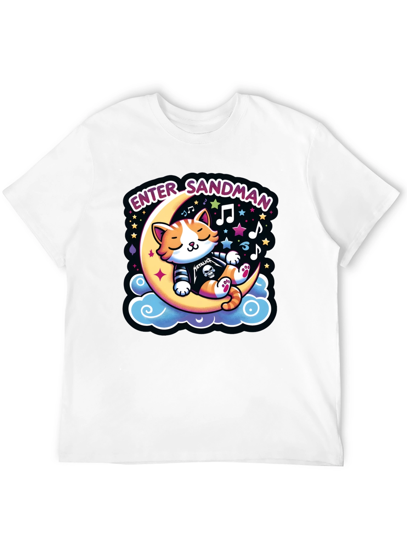 Enter Sandman Cat T-Shirt
