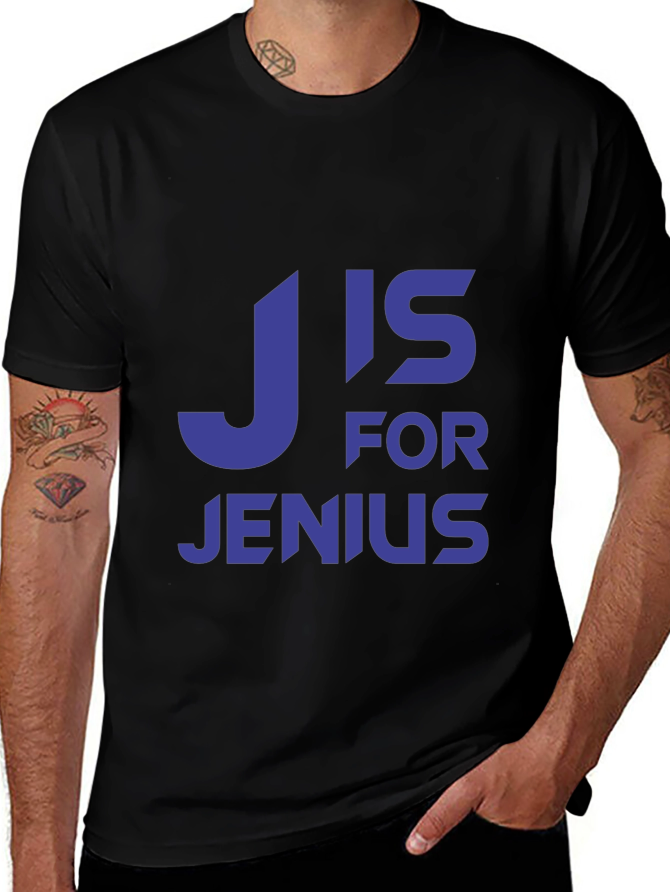 J Is For Jenius Funny T-Shirt