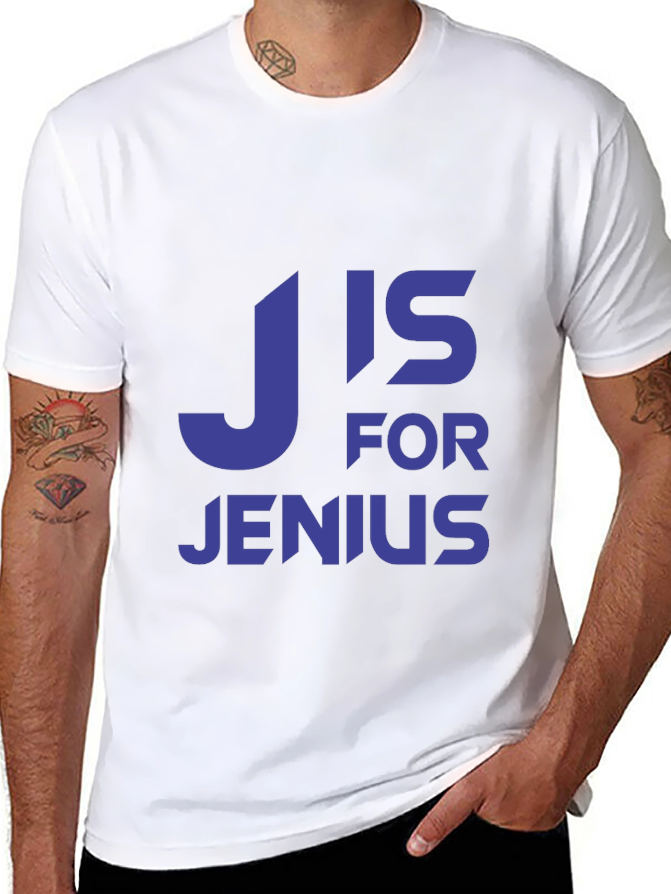 J Is For Jenius Funny T-Shirt