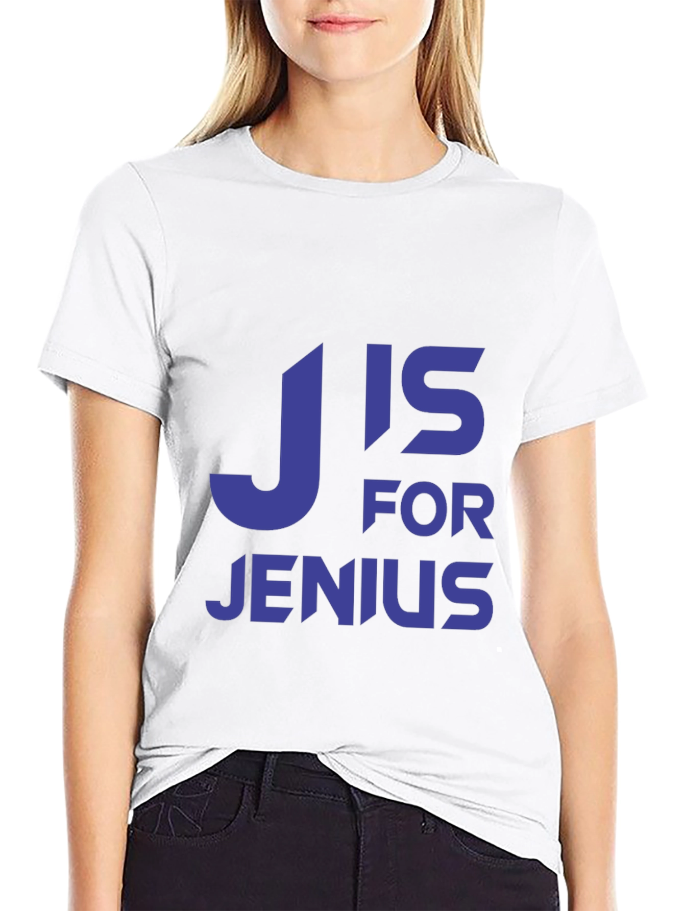 J Is For Jenius Funny T-Shirt