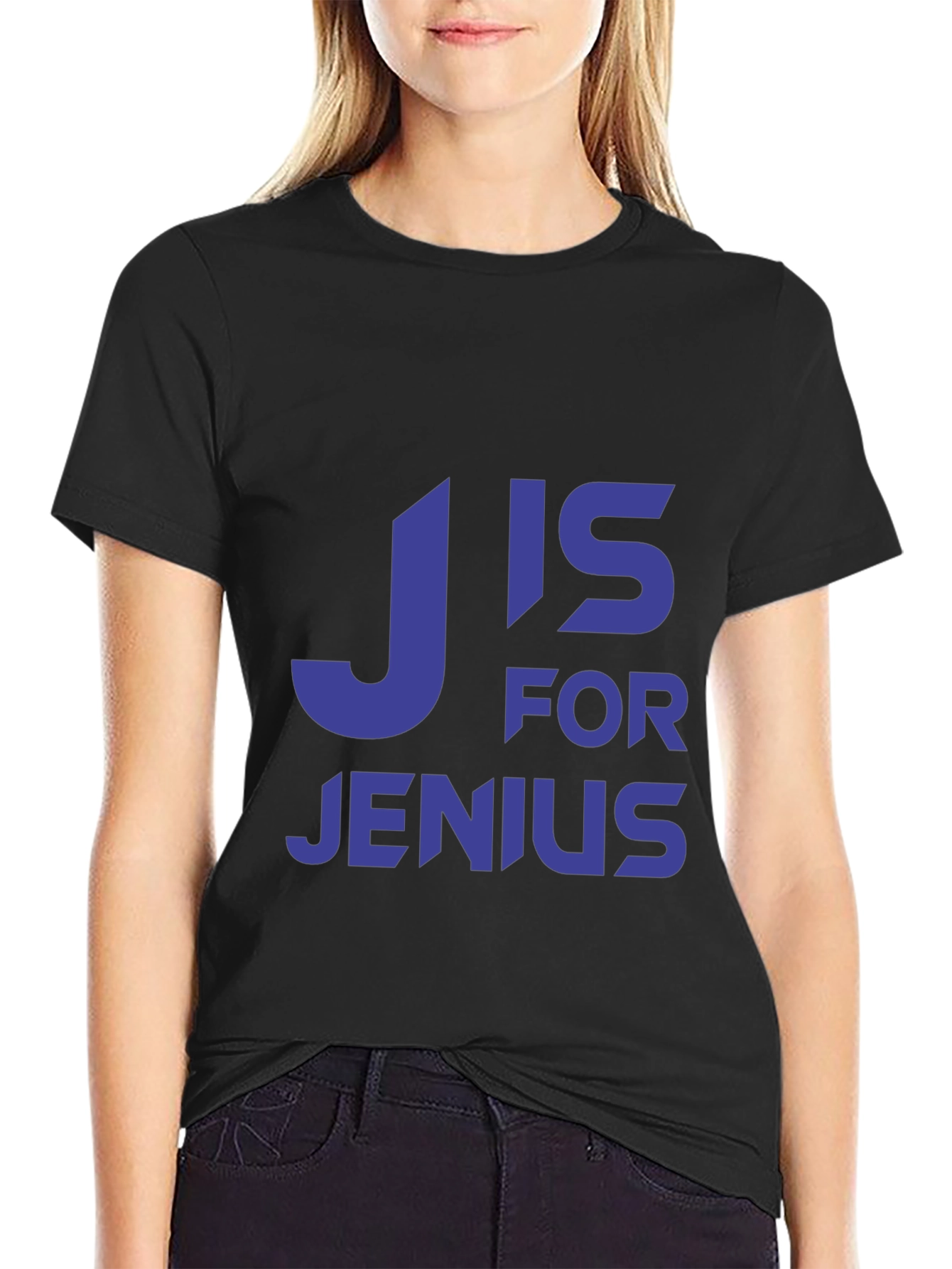 J Is For Jenius Funny T-Shirt