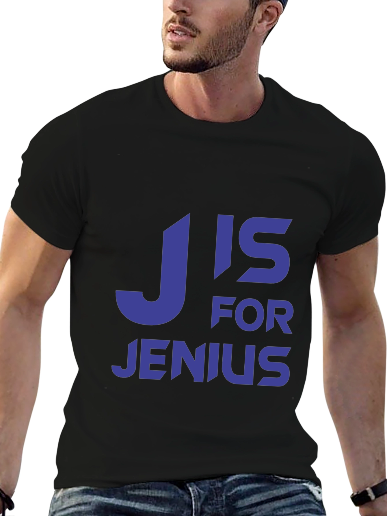 J Is For Jenius Funny T-Shirt