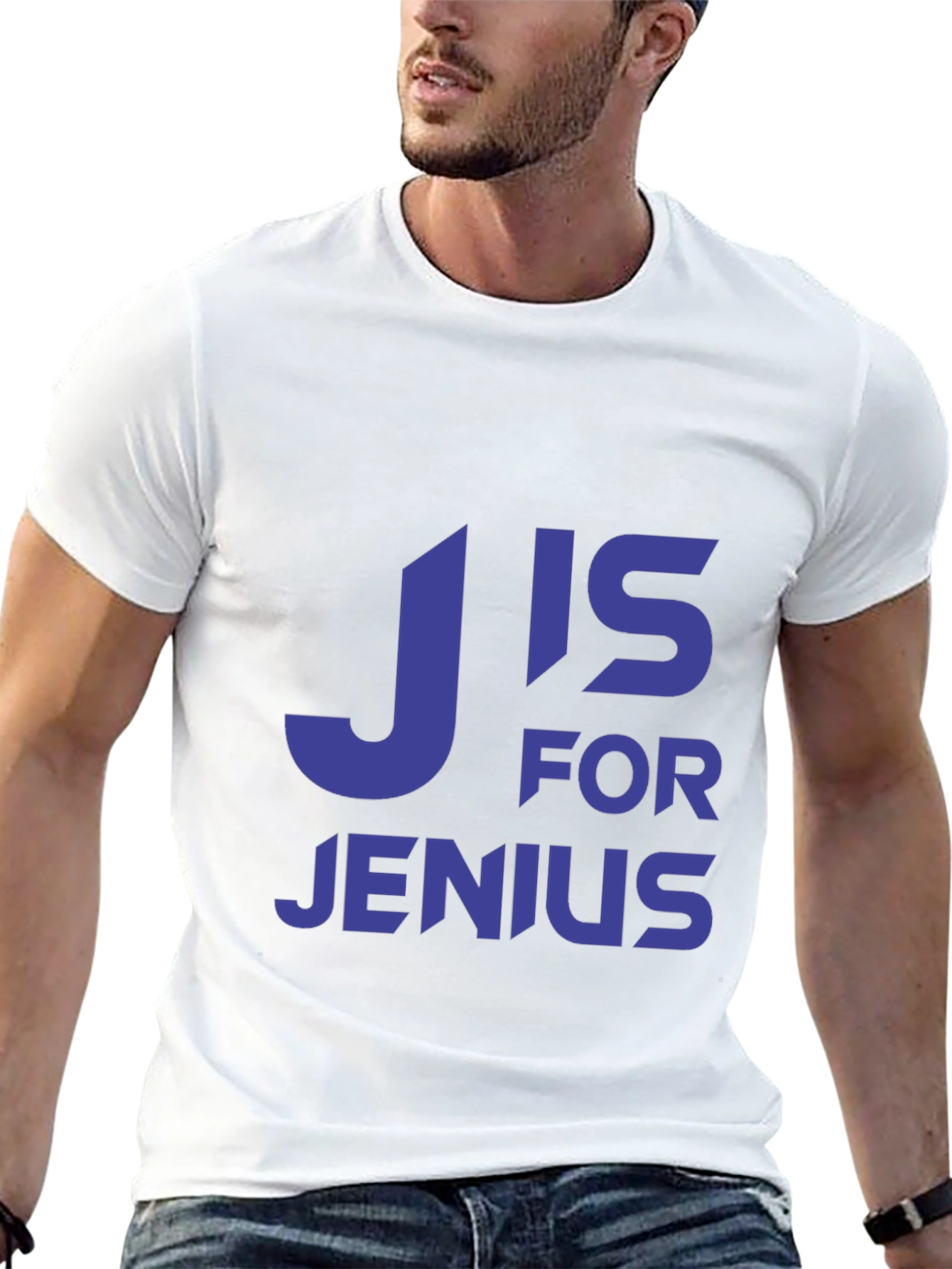 J Is For Jenius Funny T-Shirt