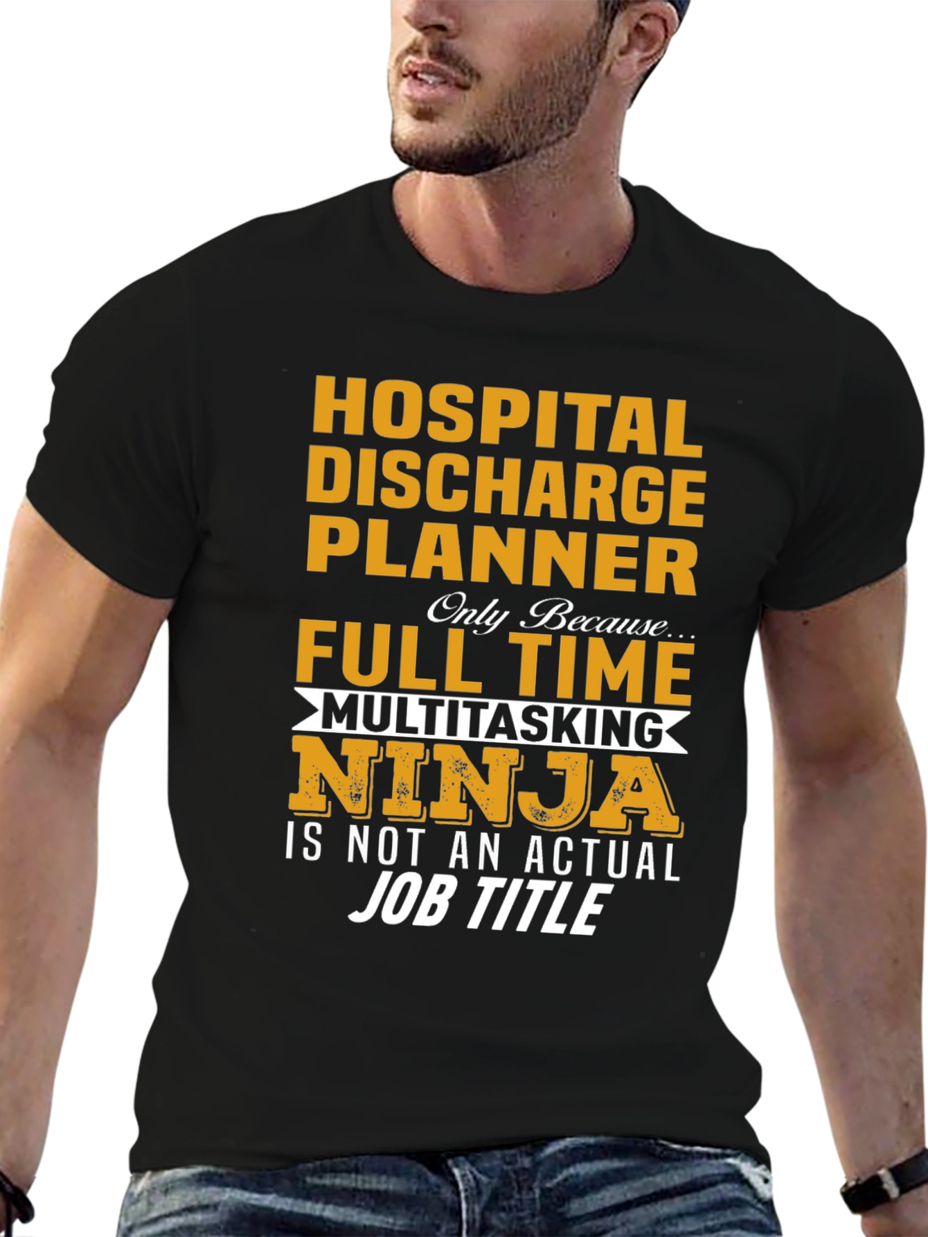 Hospital Discharge Planner Ninja T-Shirt