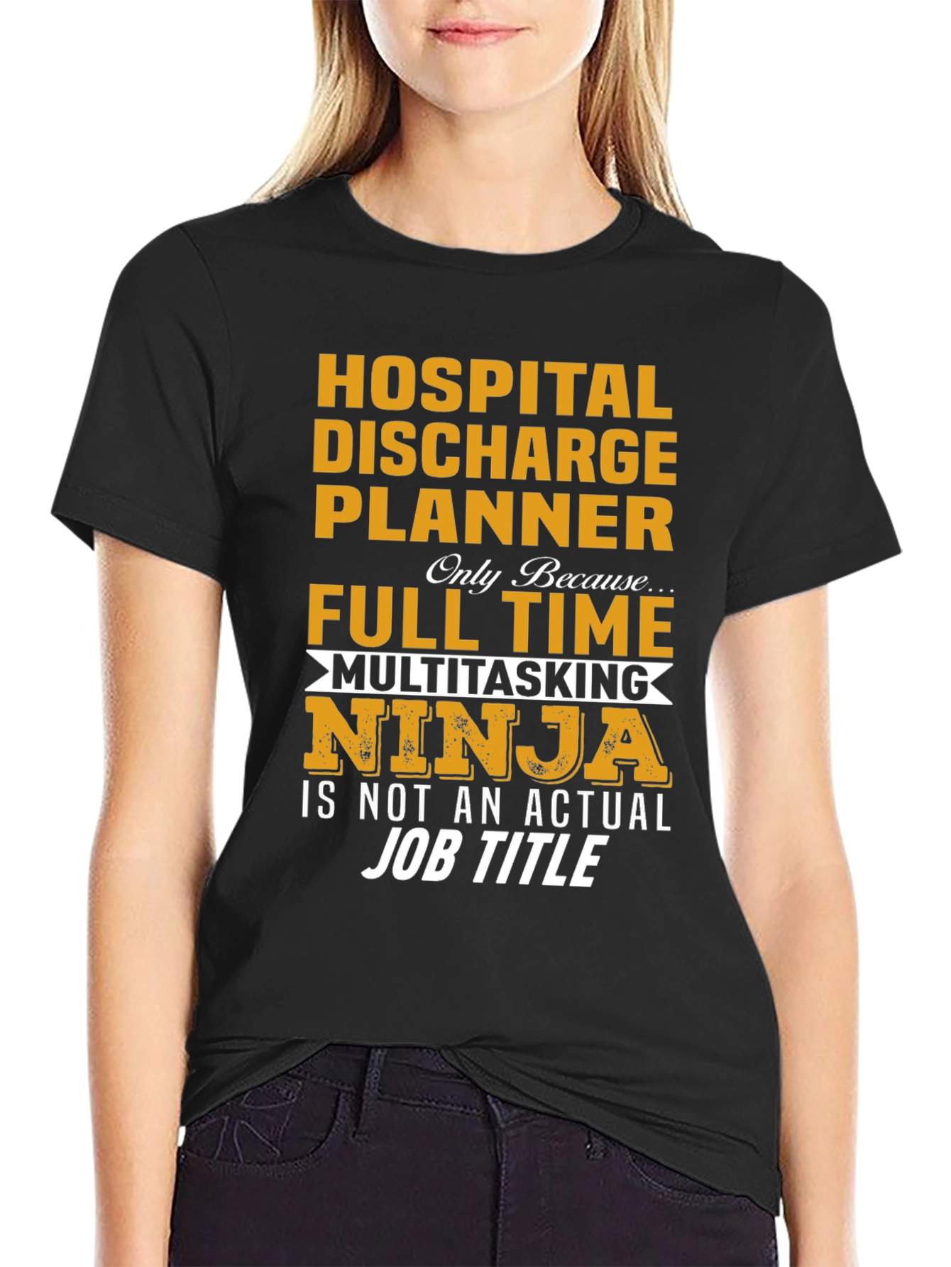 Hospital Discharge Planner Ninja T-Shirt