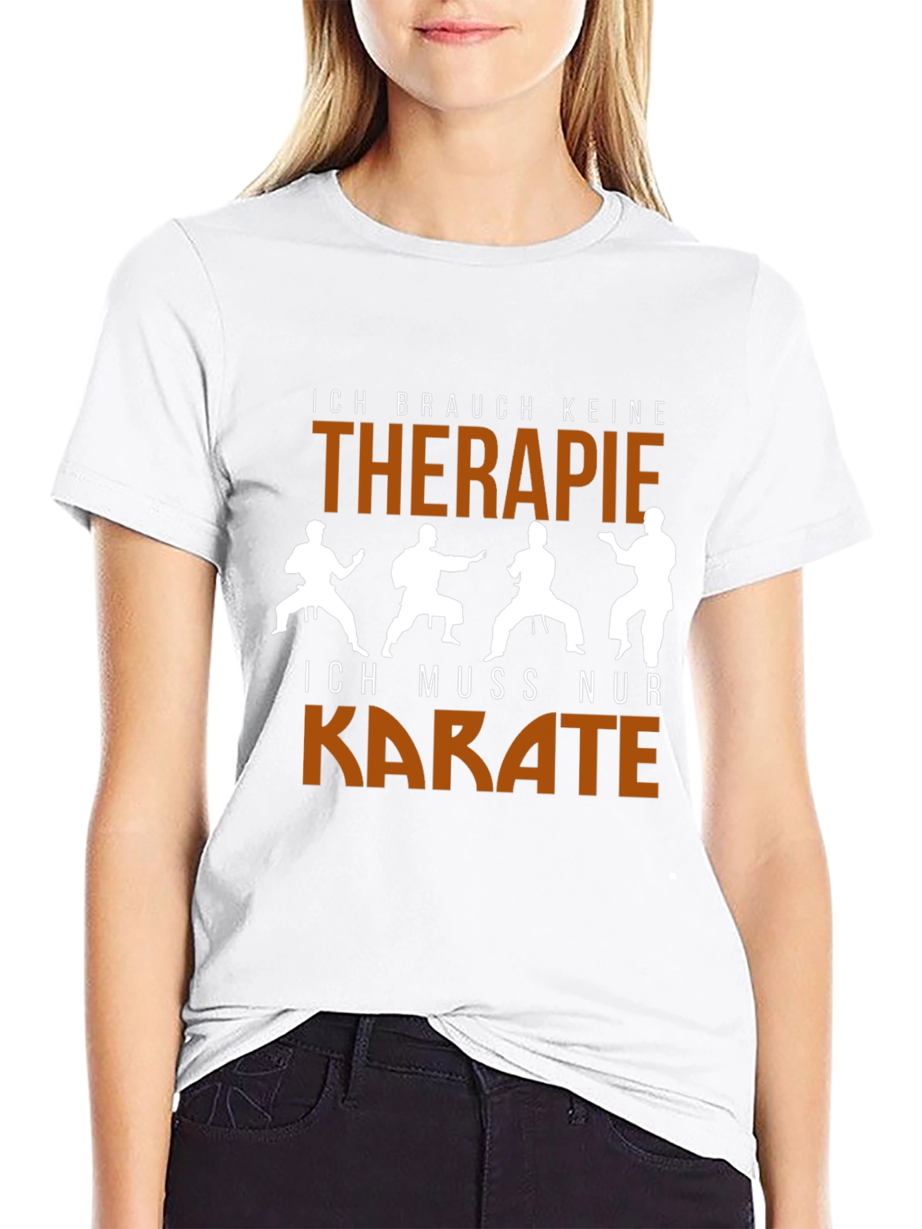Karate Therapy Graphic T-Shirt - Black