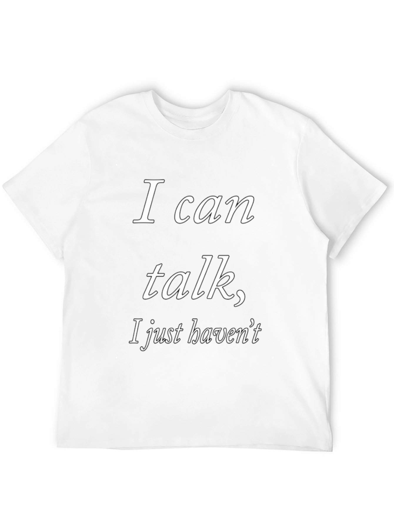 Funny Introvert T-Shirt - I Can Talk