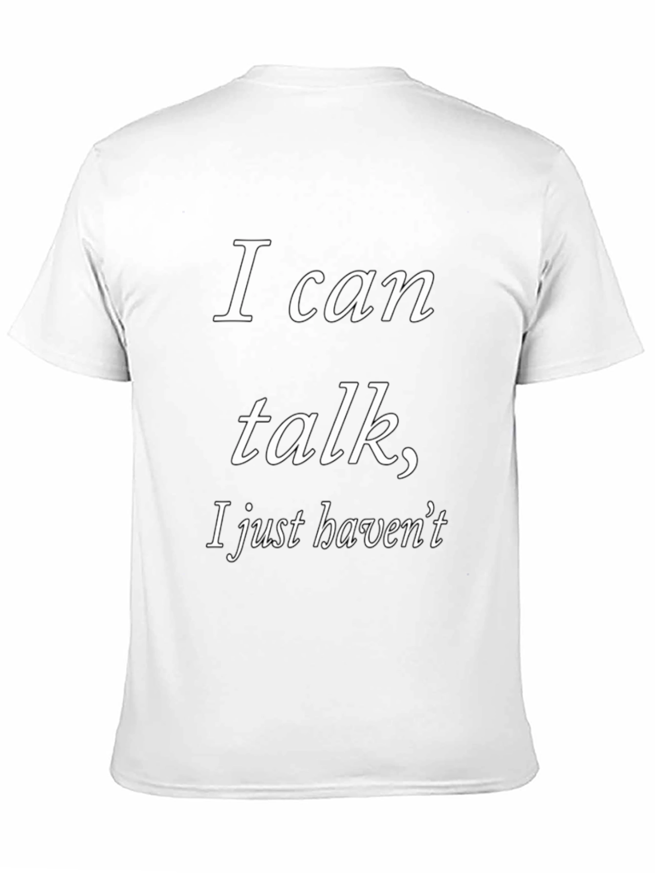Funny Introvert T-Shirt - I Can Talk