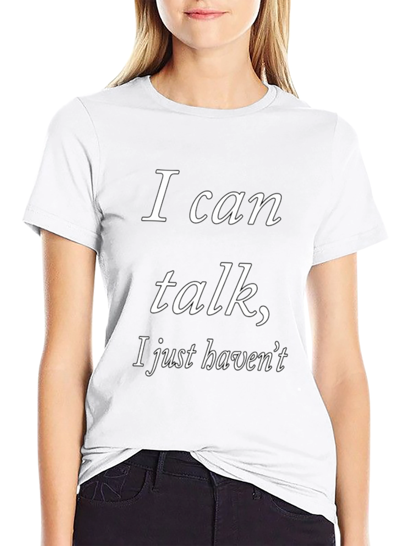 Funny Introvert T-Shirt - I Can Talk