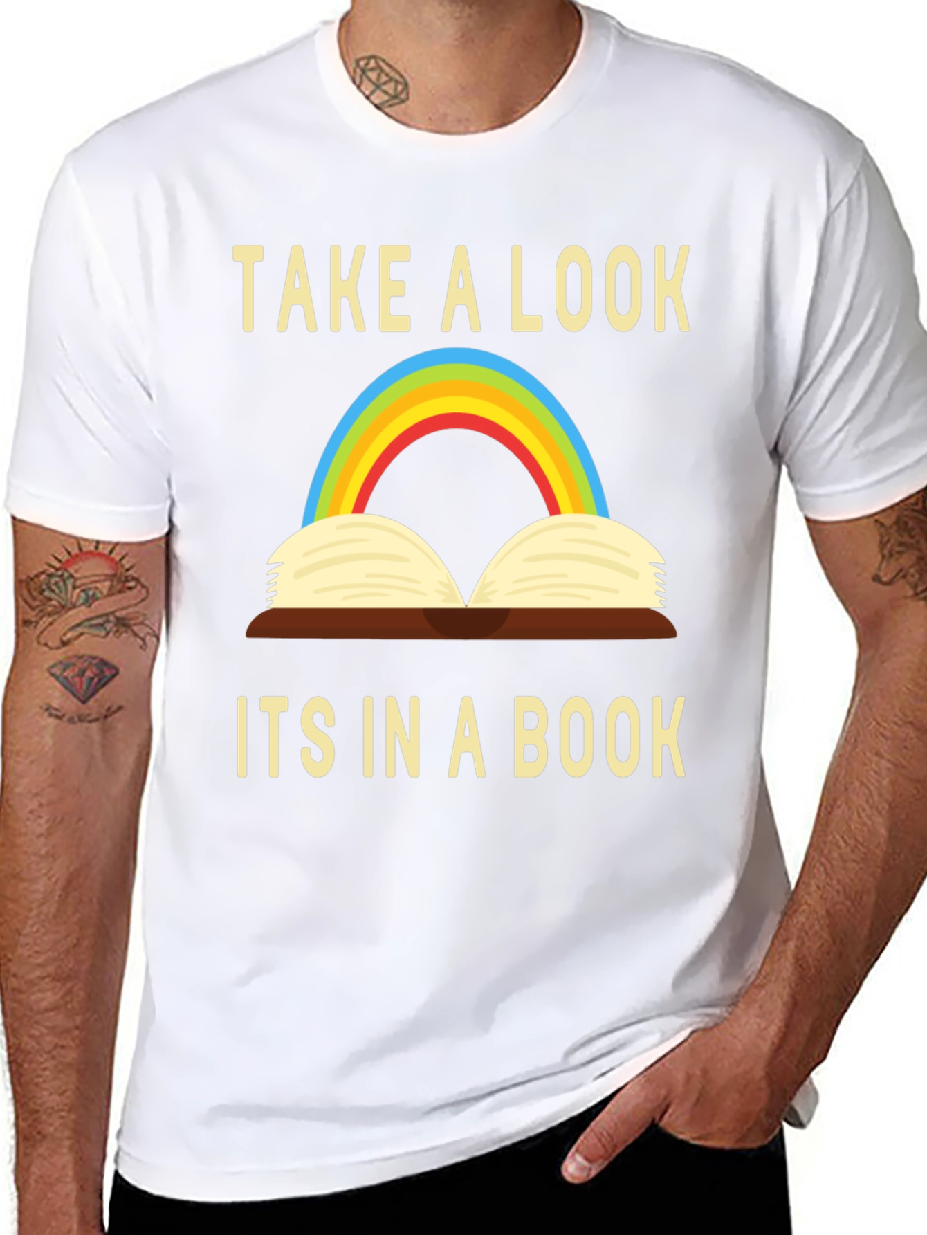 Take a Look - Its in a Book T-Shirt