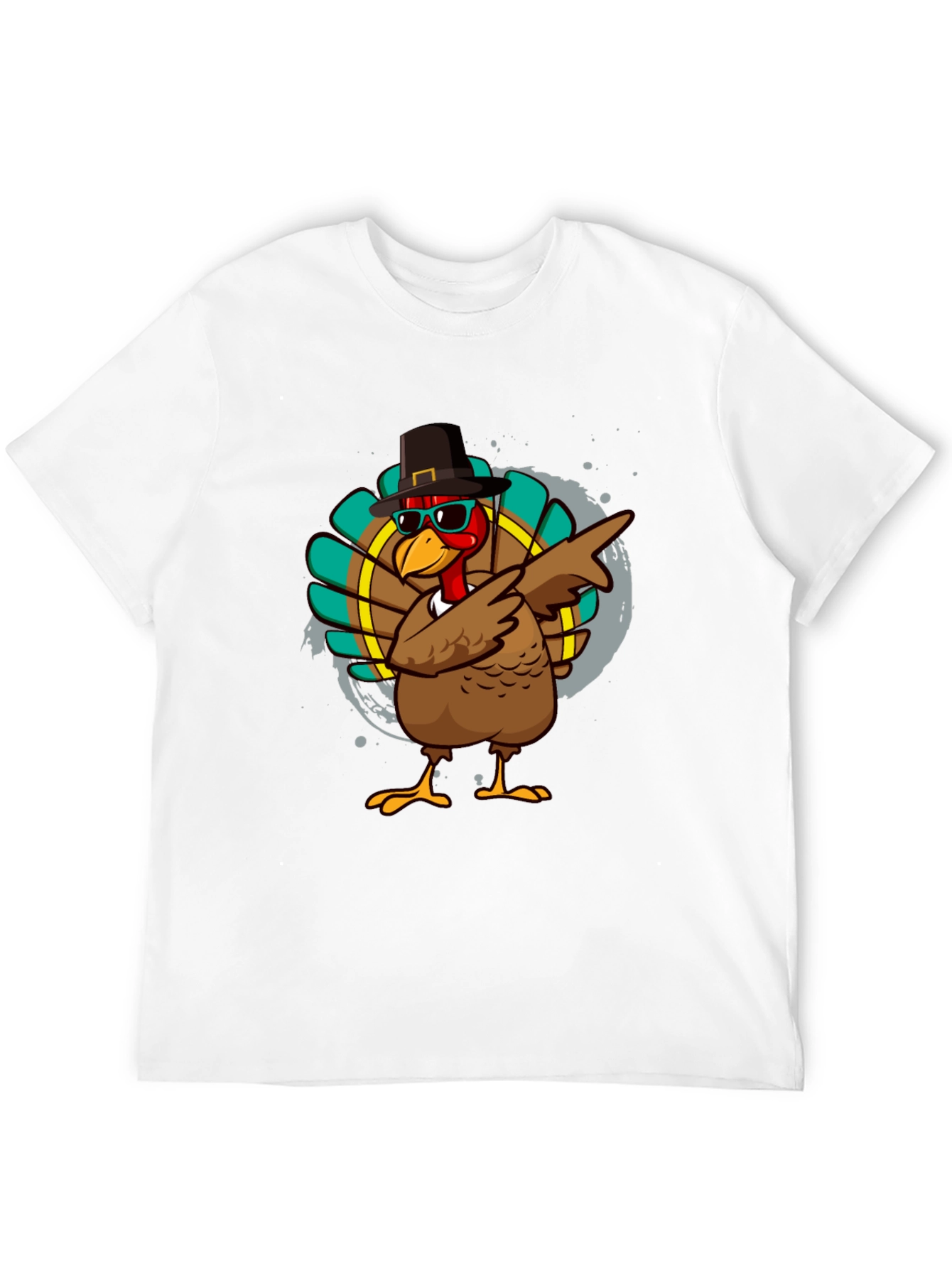 Funny Thanksgiving Turkey Dab T-Shirt