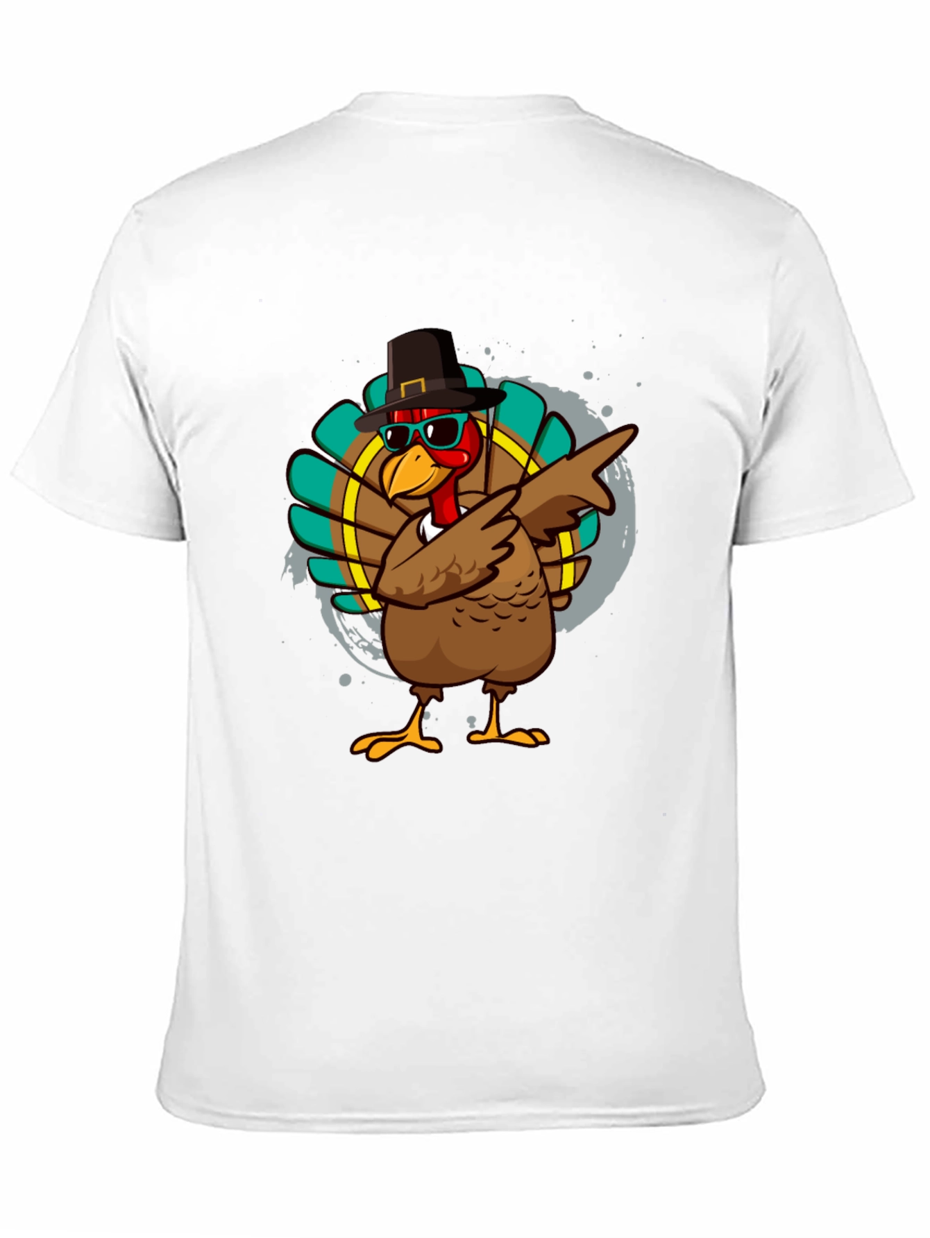 Funny Thanksgiving Turkey Dab T-Shirt
