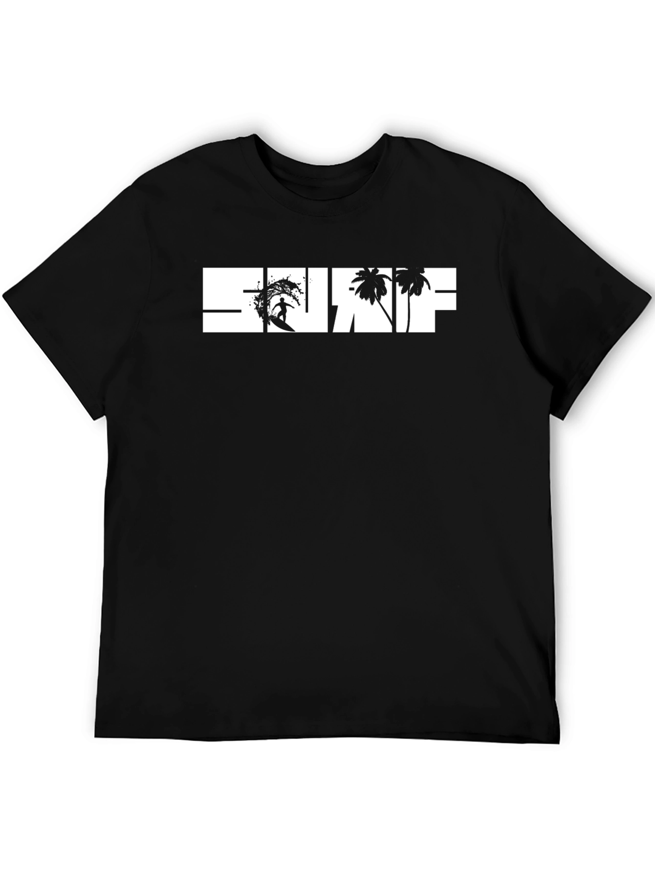 Surf Graphic Tee - Black