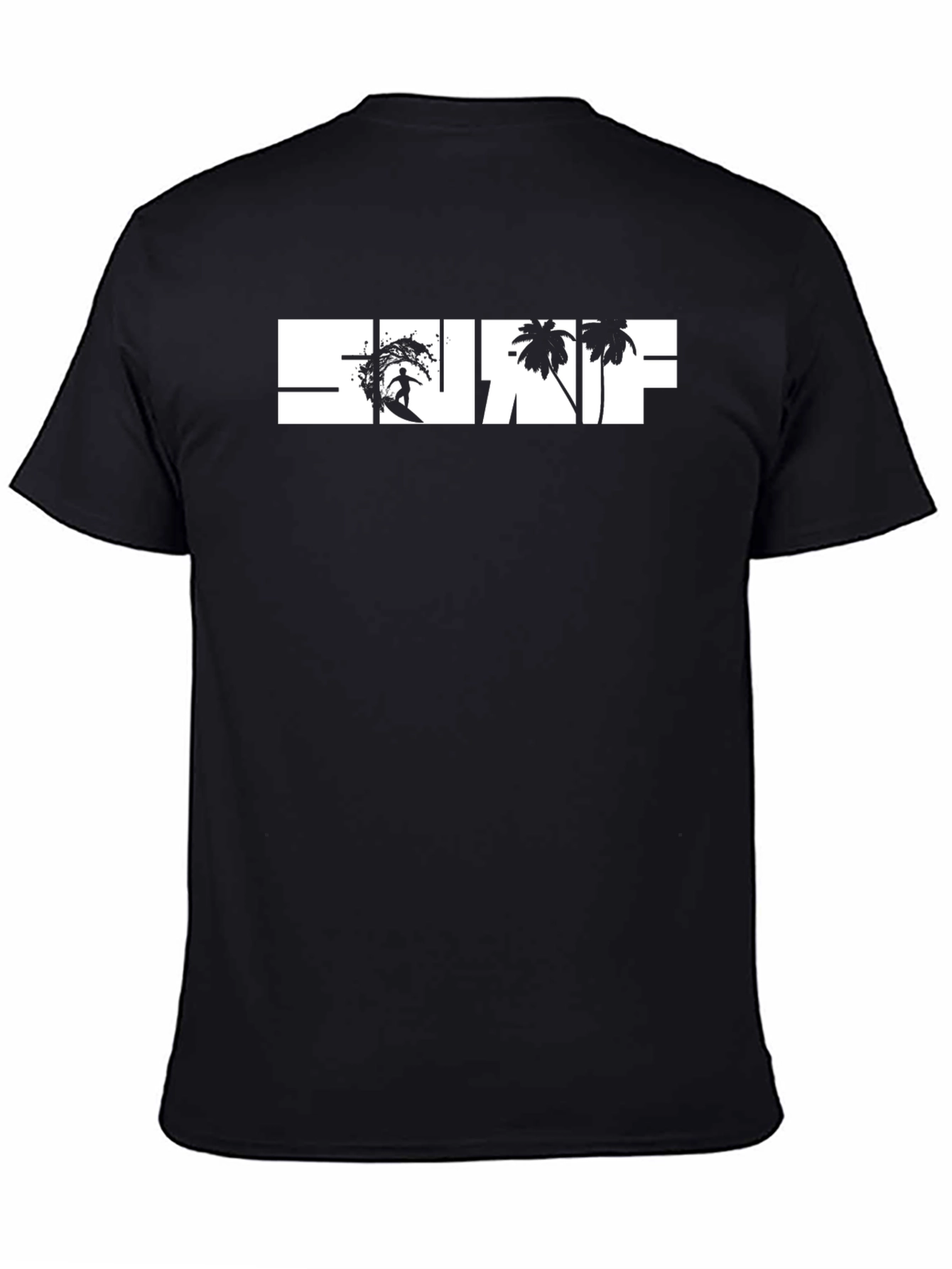 Surf Graphic Tee - Black