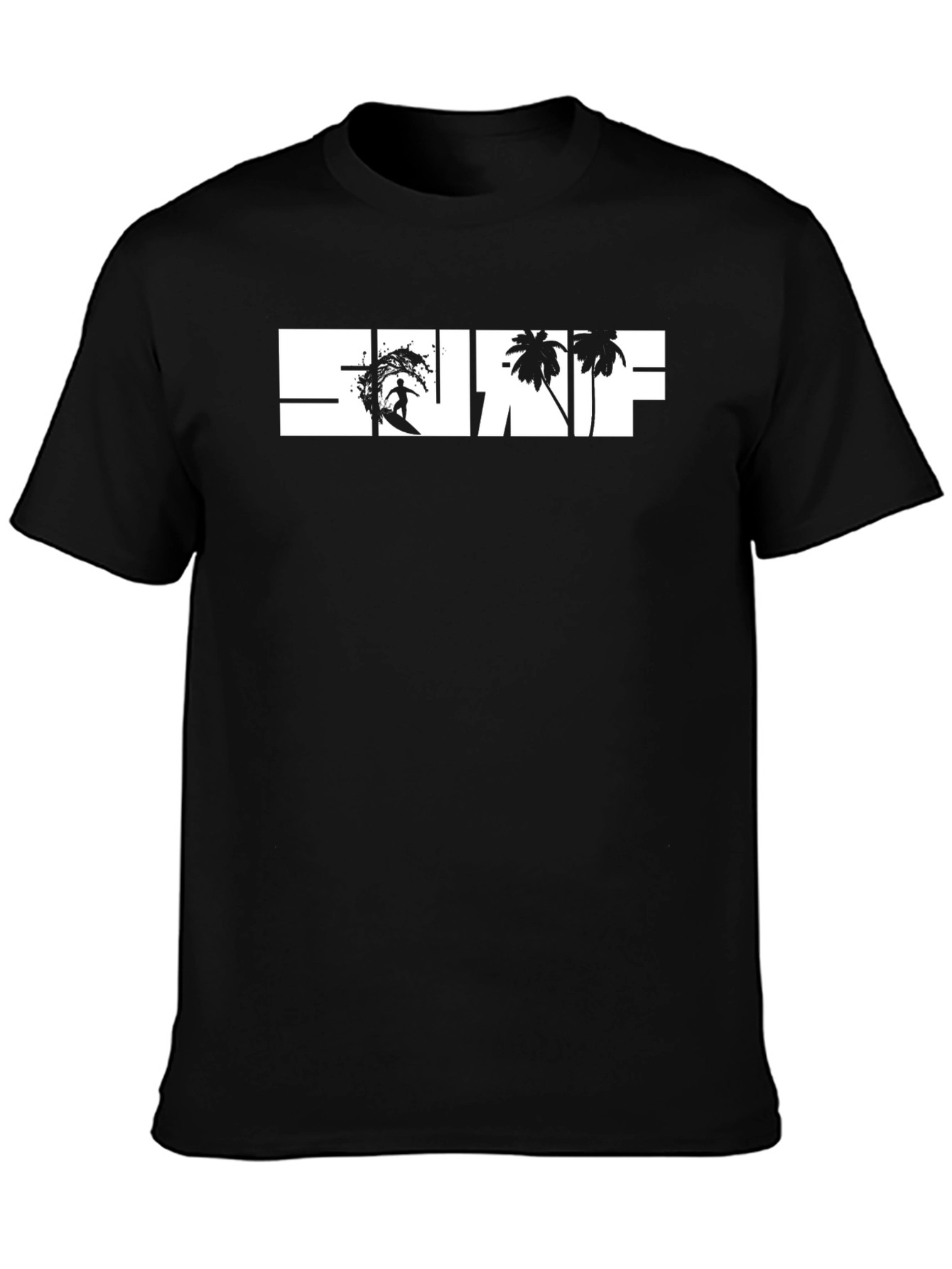 Surf Graphic Tee - Black