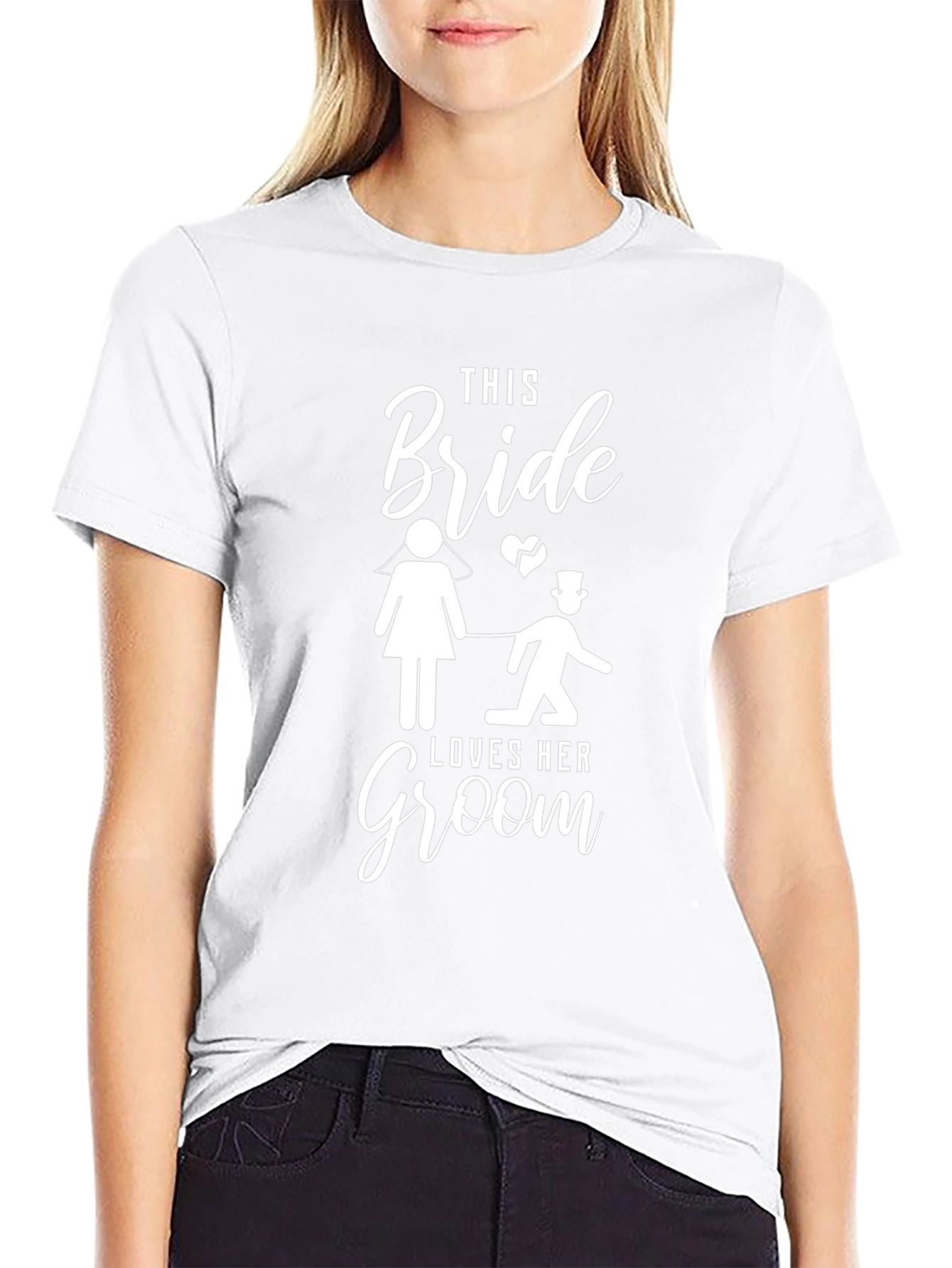 Bride Loves Groom T-Shirt - Wedding Gift
