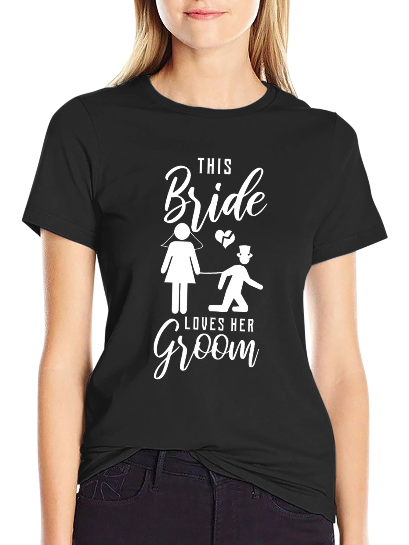 Bride Loves Groom T-Shirt - Wedding Gift