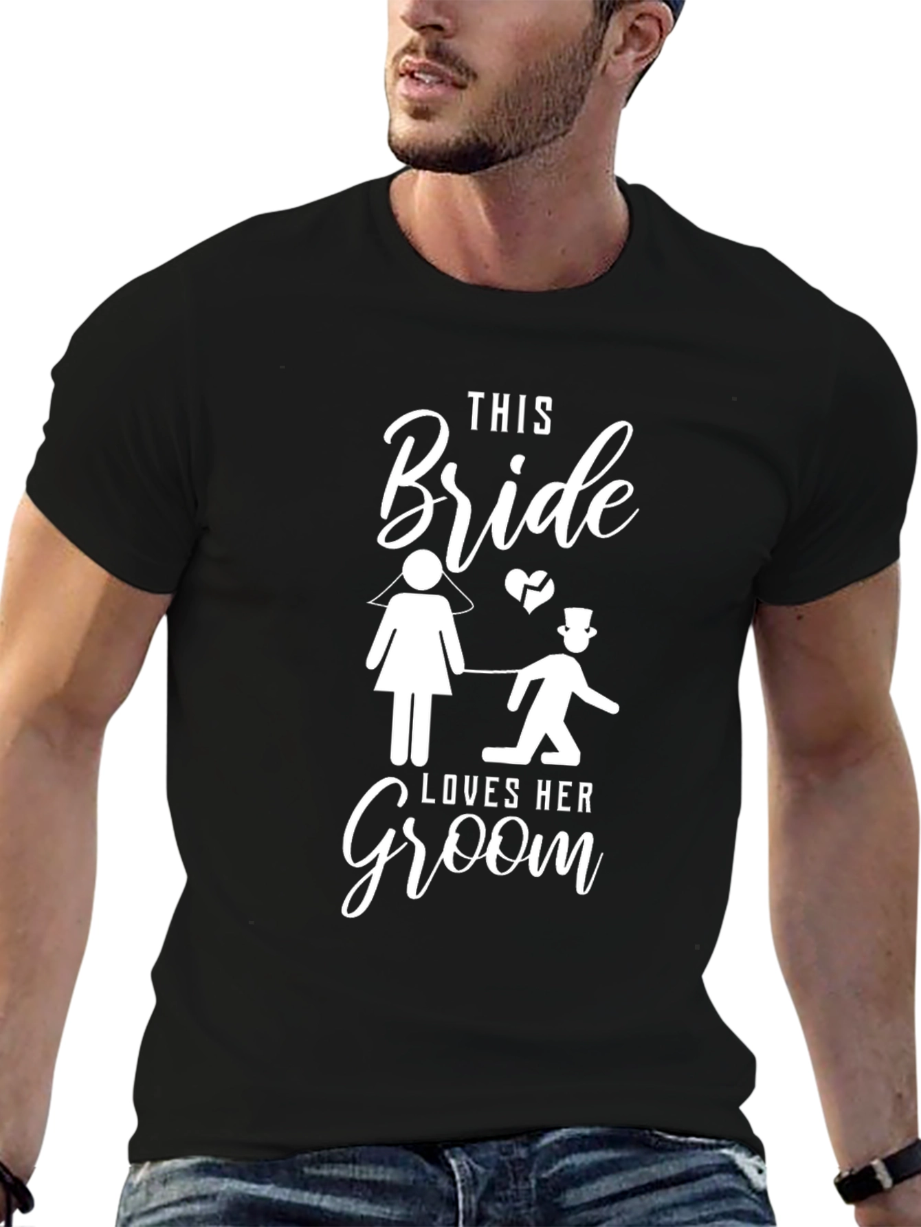 Bride Loves Groom T-Shirt - Wedding Gift