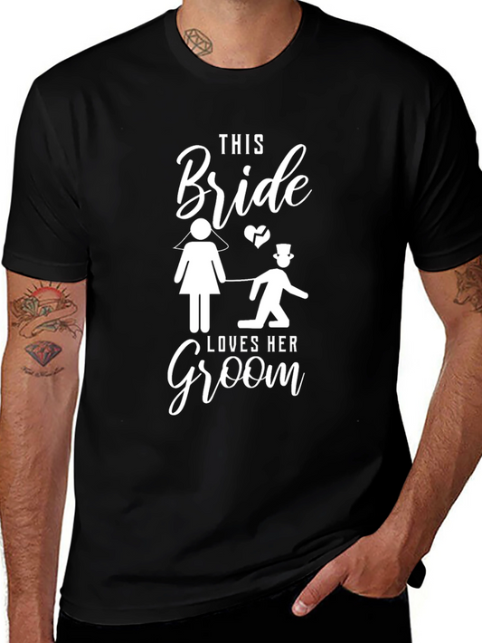 Bride Loves Groom T-Shirt - Wedding Gift