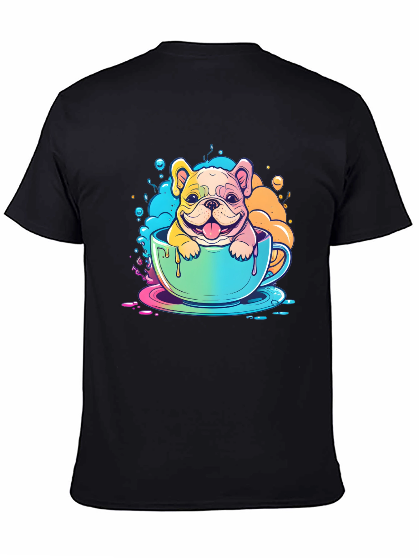 Dog in Cup T-Shirt - Cute Graphic Tee