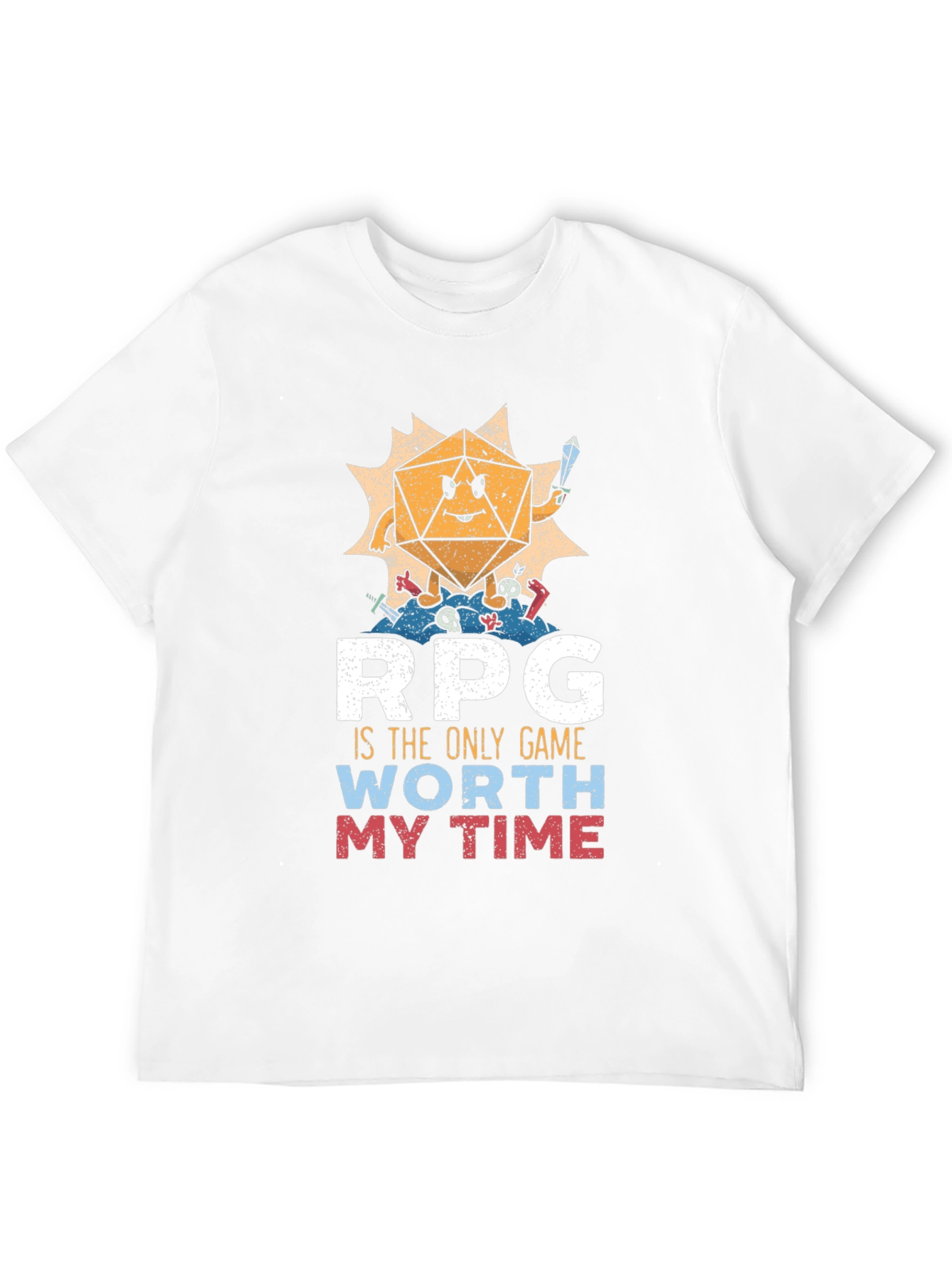 RPG Dice Game T-Shirt - Worth My Time
