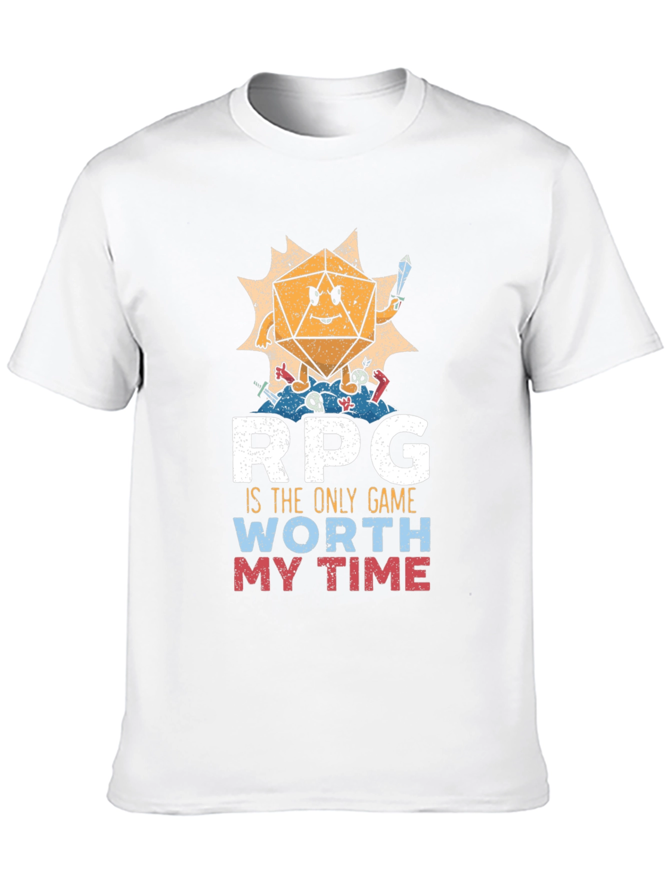 RPG Dice Game T-Shirt - Worth My Time