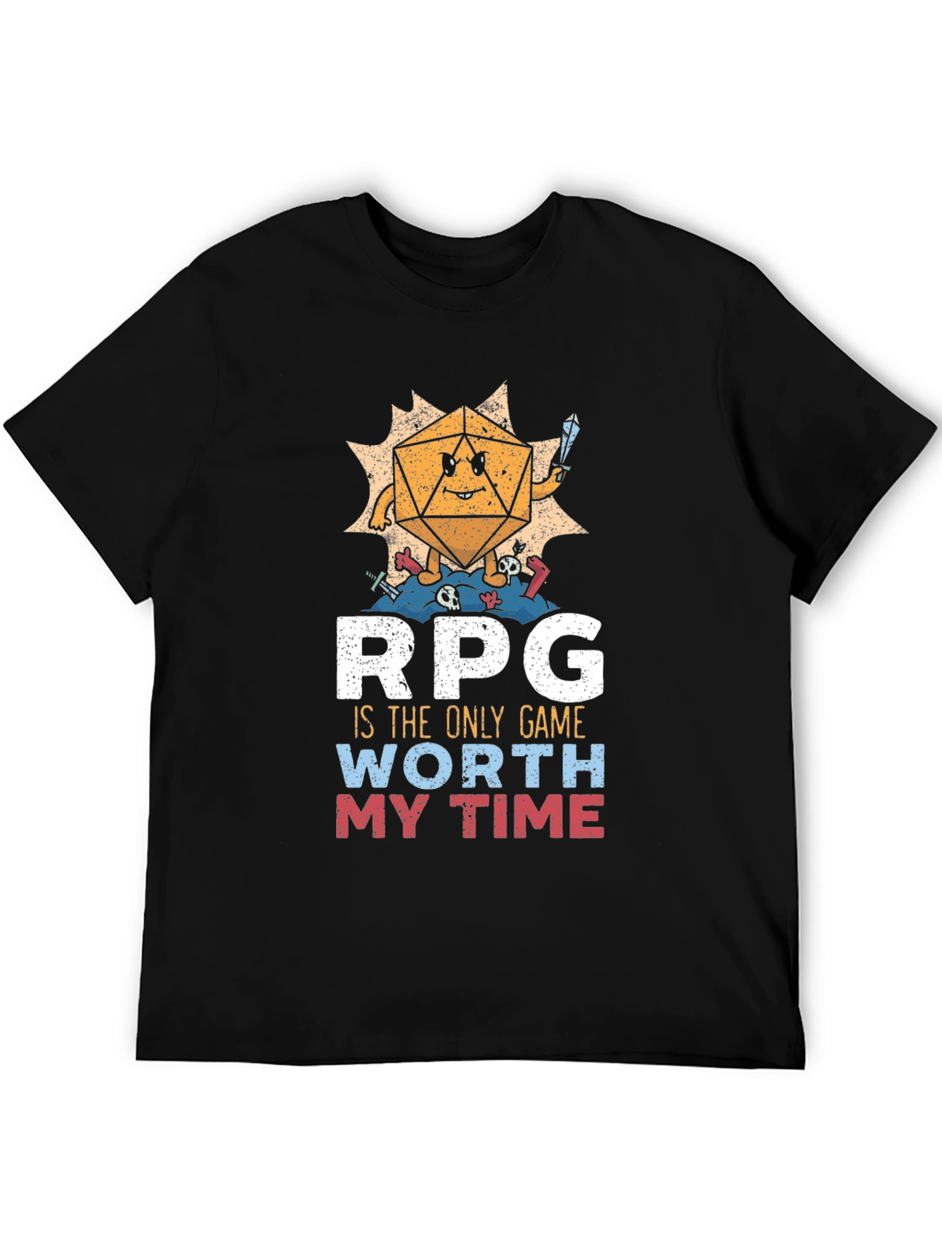 RPG Dice Game T-Shirt - Worth My Time