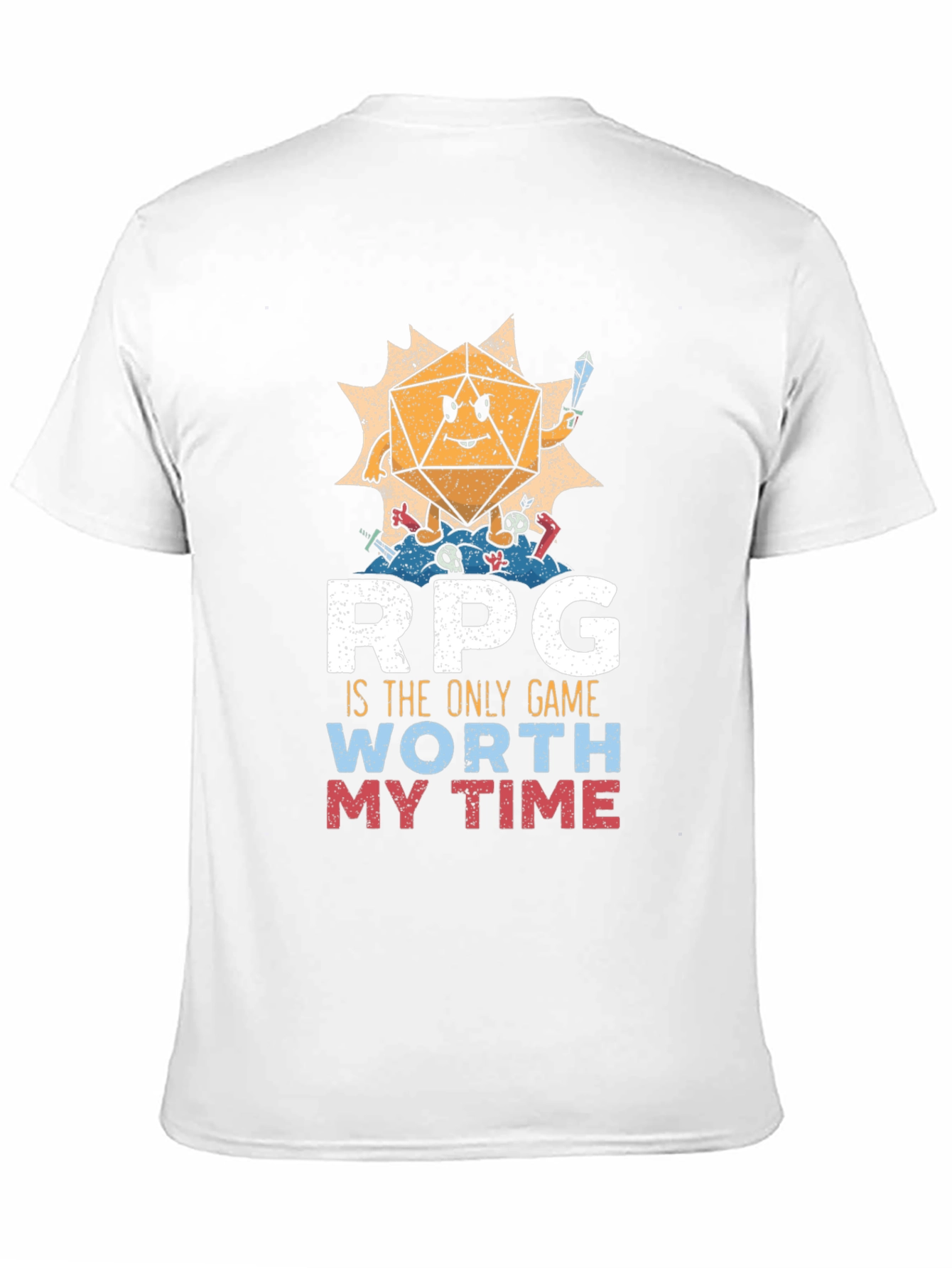 RPG Dice Game T-Shirt - Worth My Time
