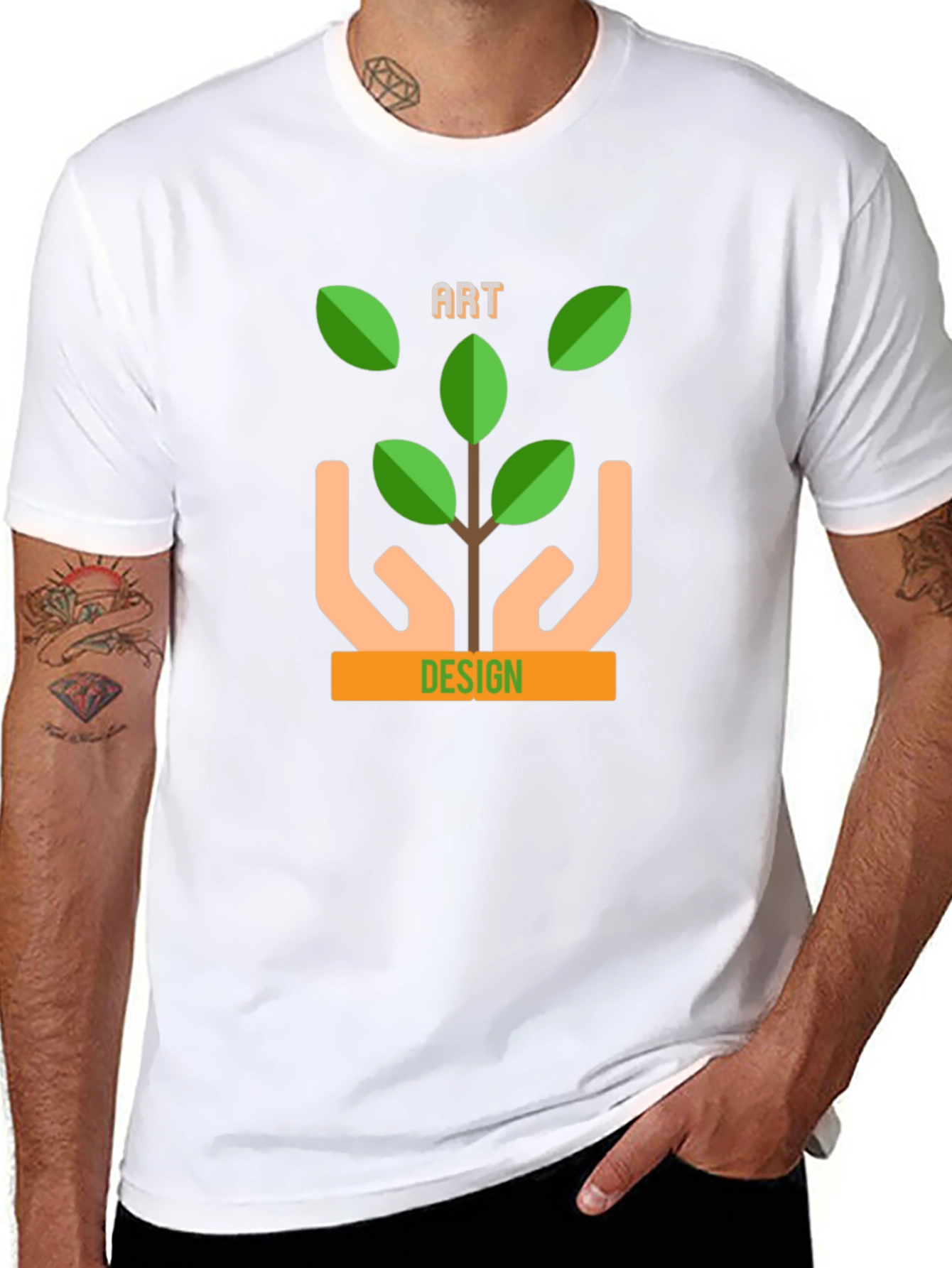 Art & Design Plant Graphic T-Shirt