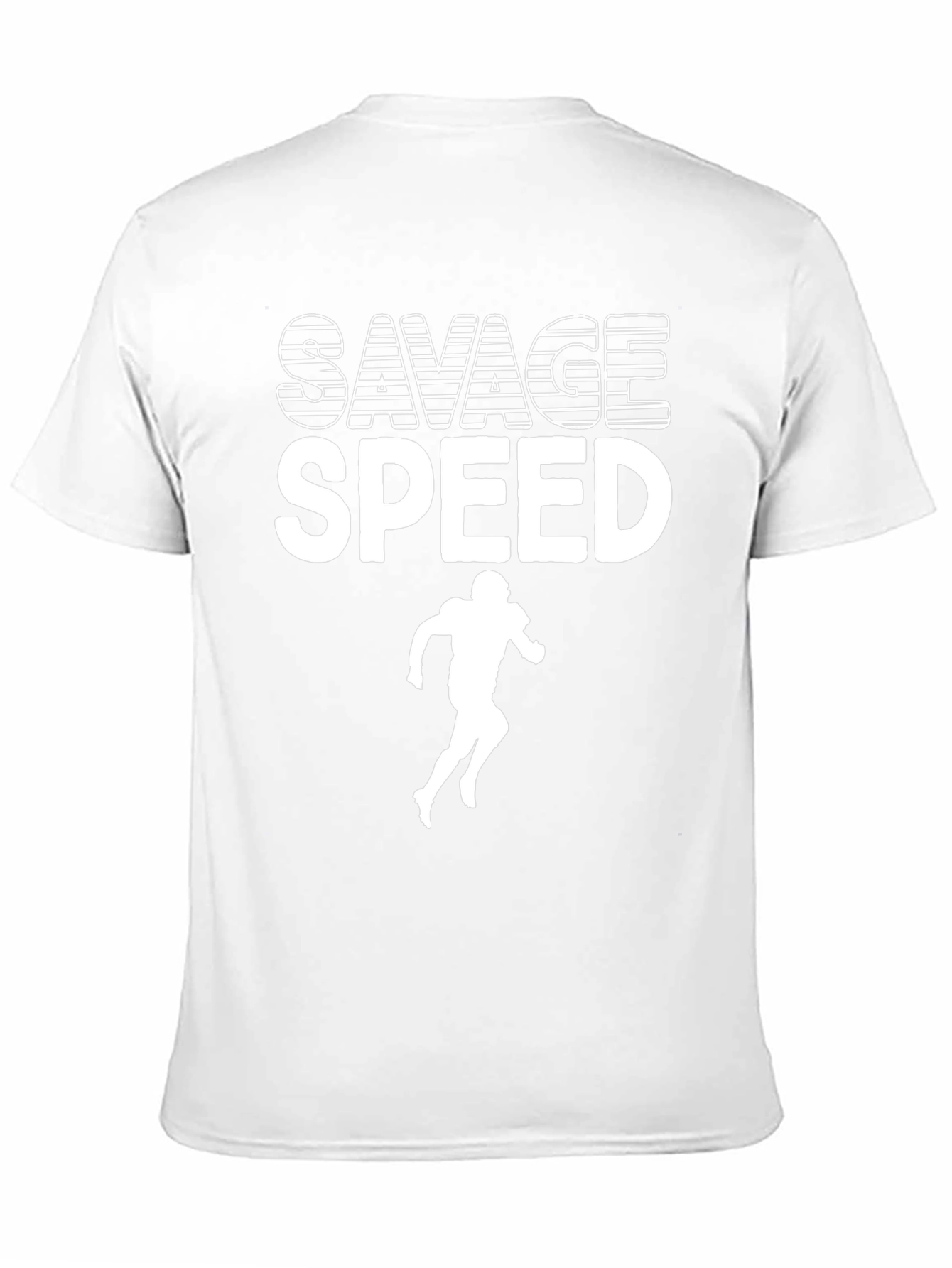 Savage Speed Football Graphic Tee - Black