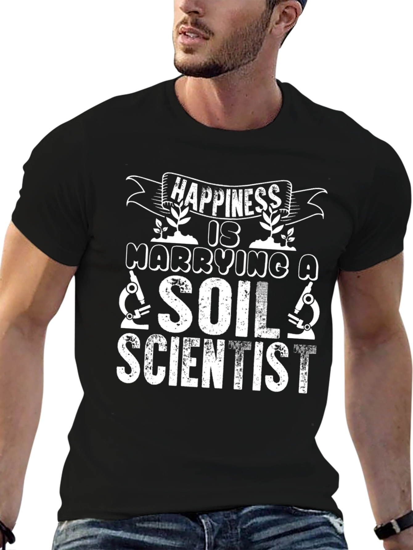 Happiness is Marrying a Soil Scientist T-Shirt