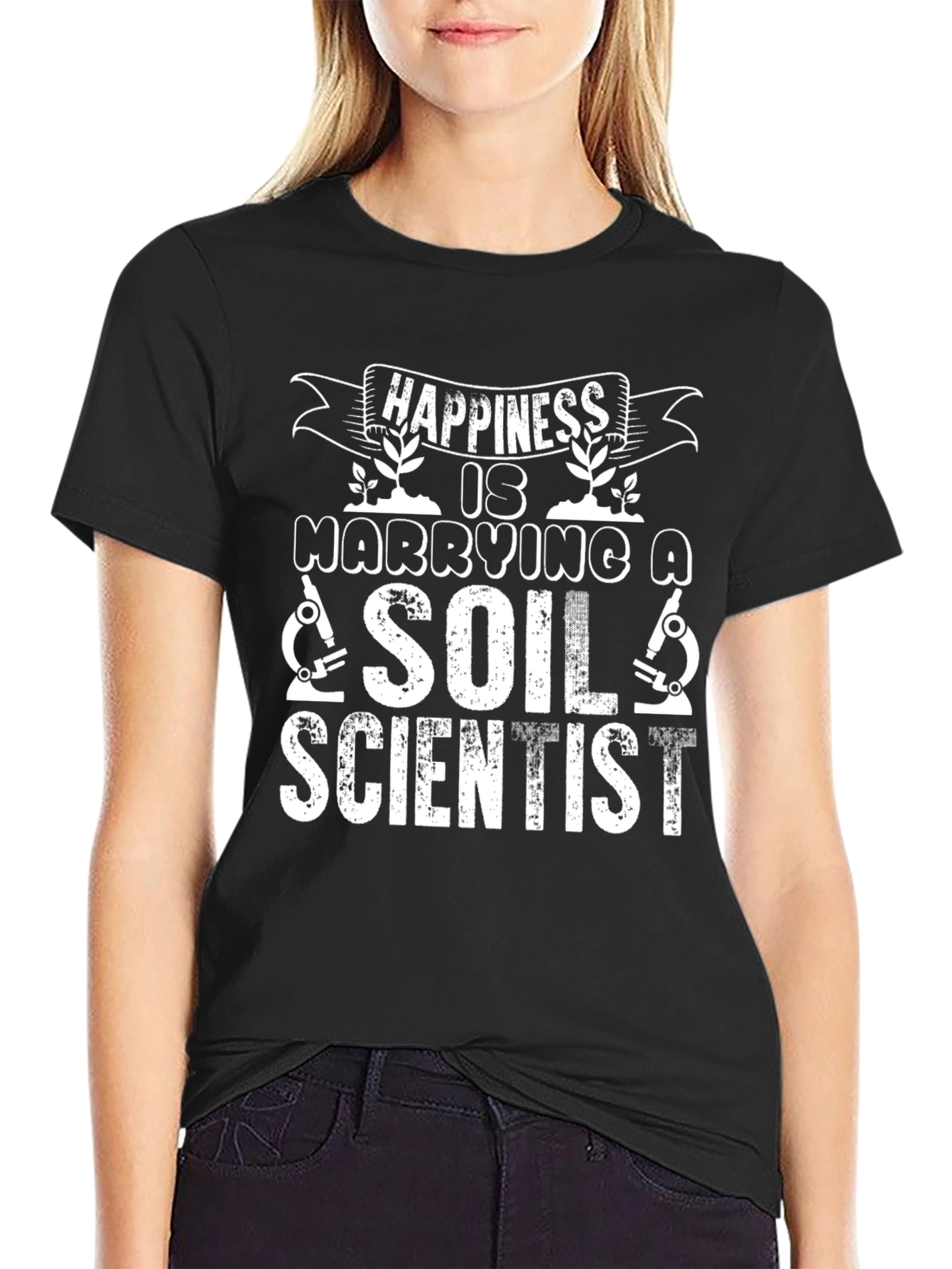 Happiness is Marrying a Soil Scientist T-Shirt