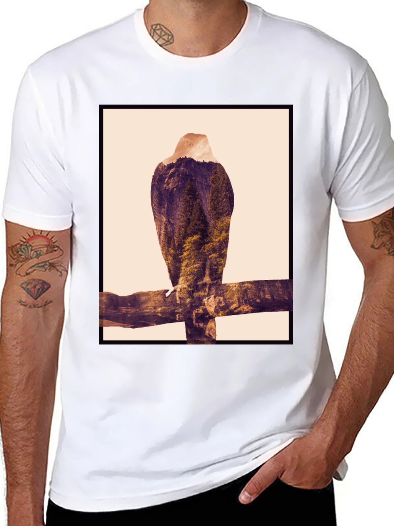 Eagle Mountain Graphic Tee - Black