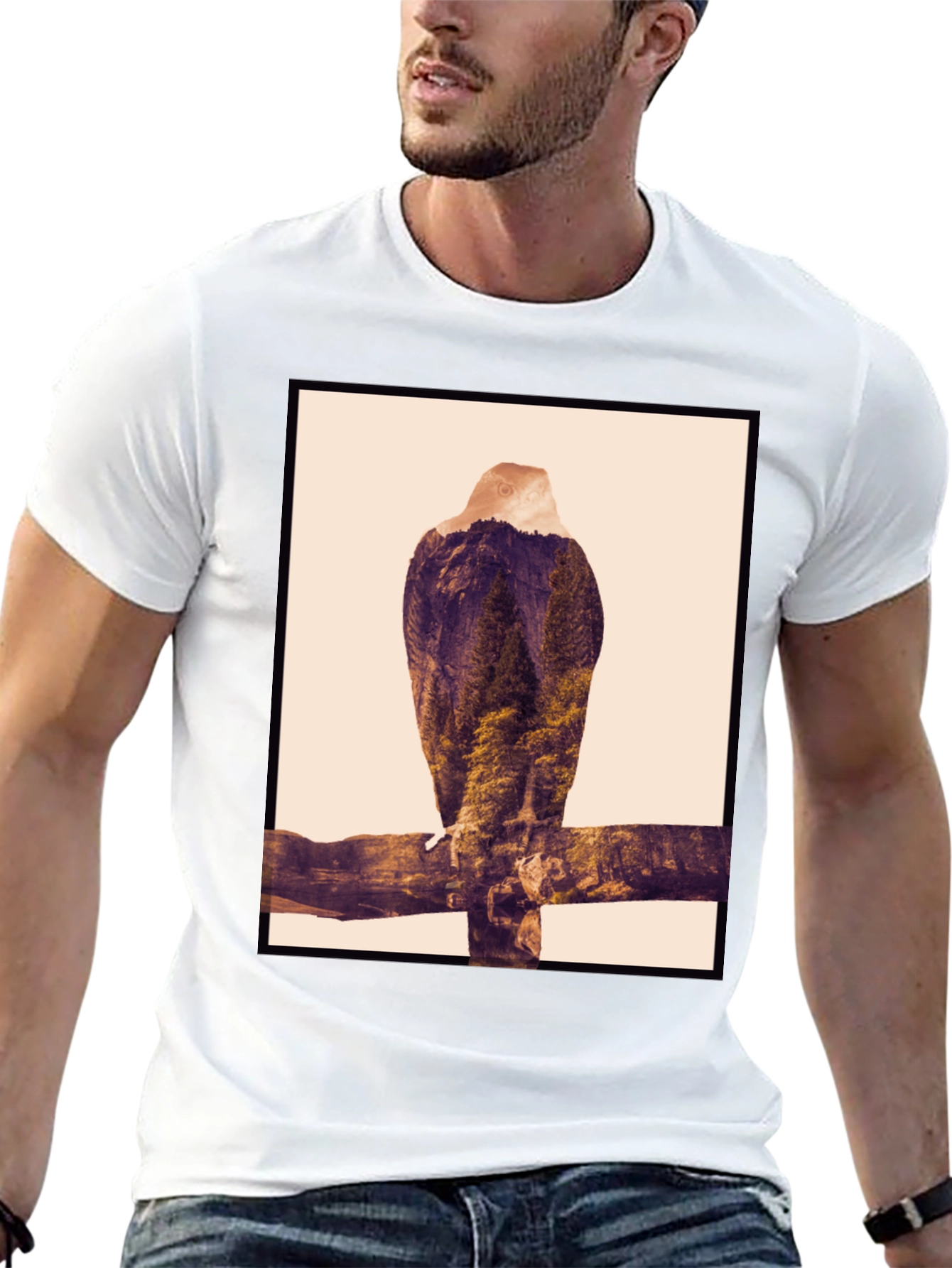 Eagle Mountain Graphic Tee - Black