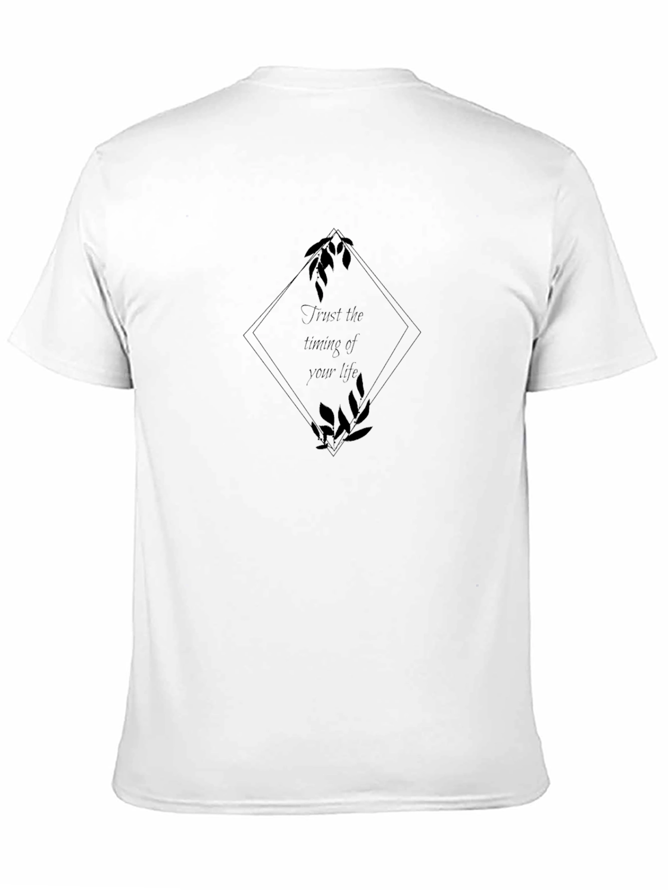 Trust The Timing T-Shirt - Black