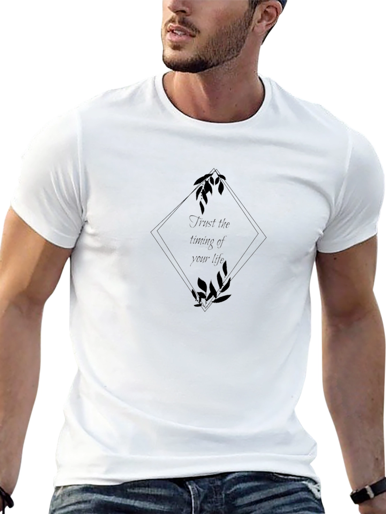 Trust The Timing T-Shirt - Black