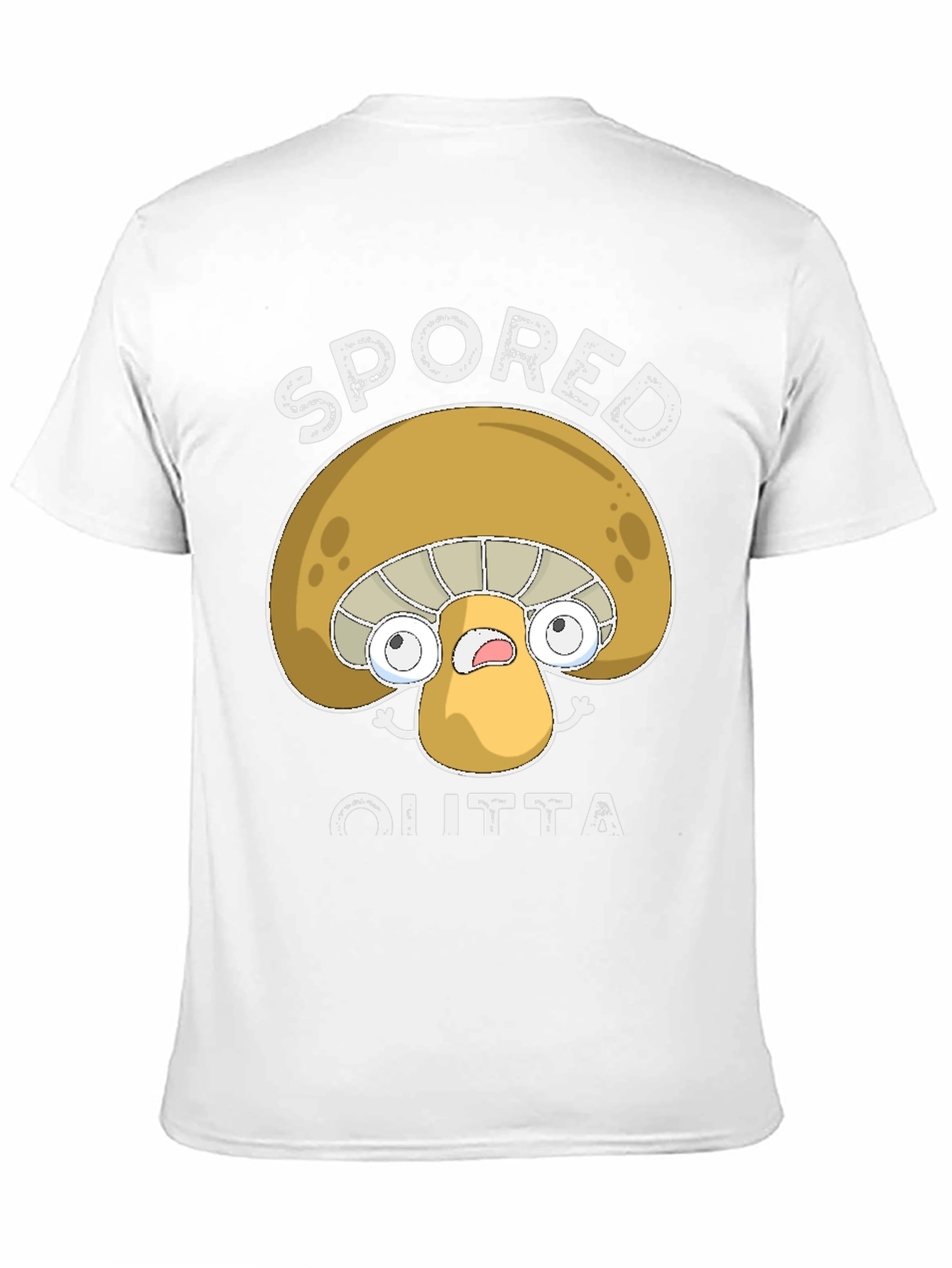 Spored Outta Here Mushroom Graphic Tee