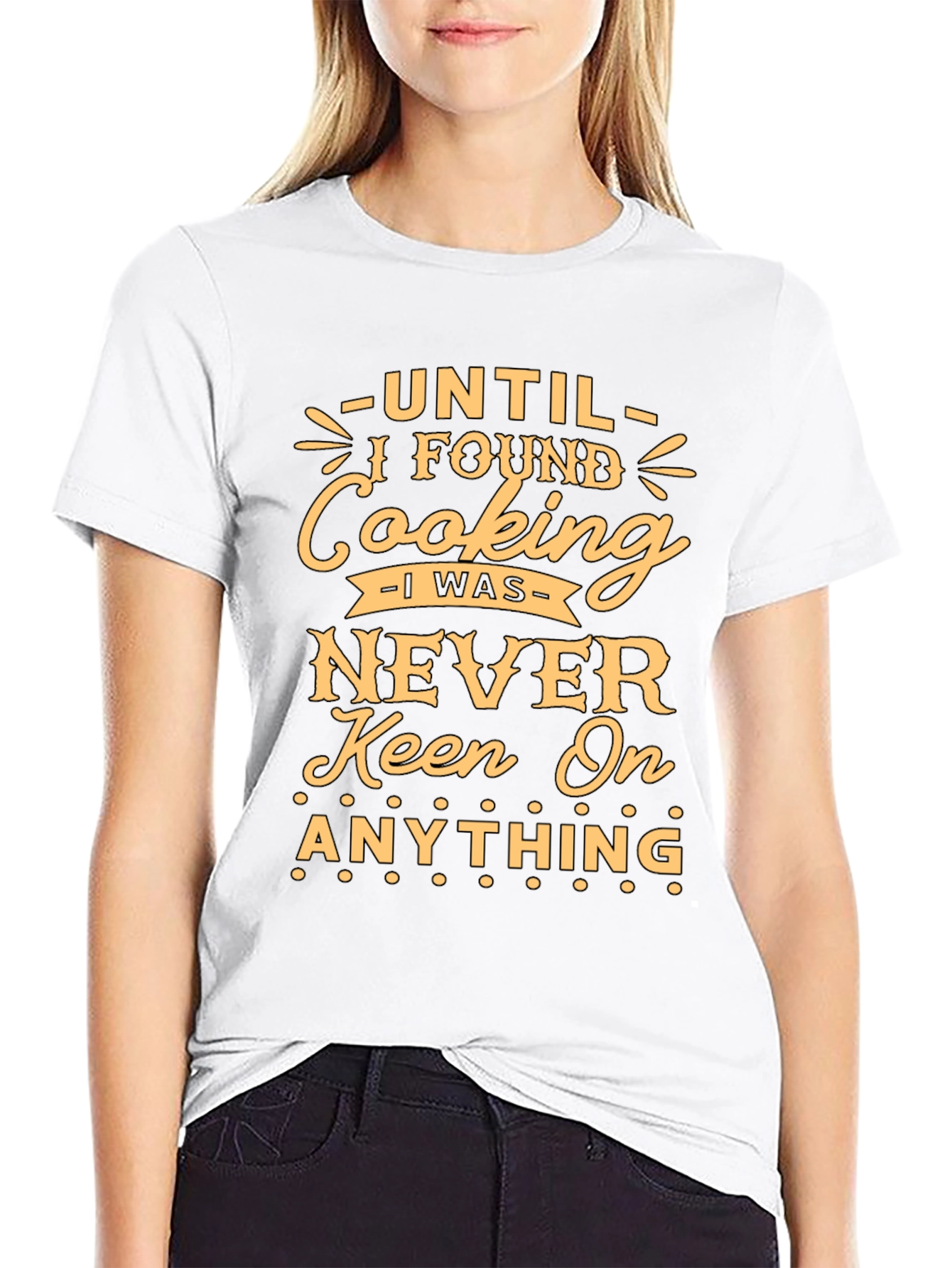 Funny Cooking T-Shirt - Keen On Anything Graphic Tee