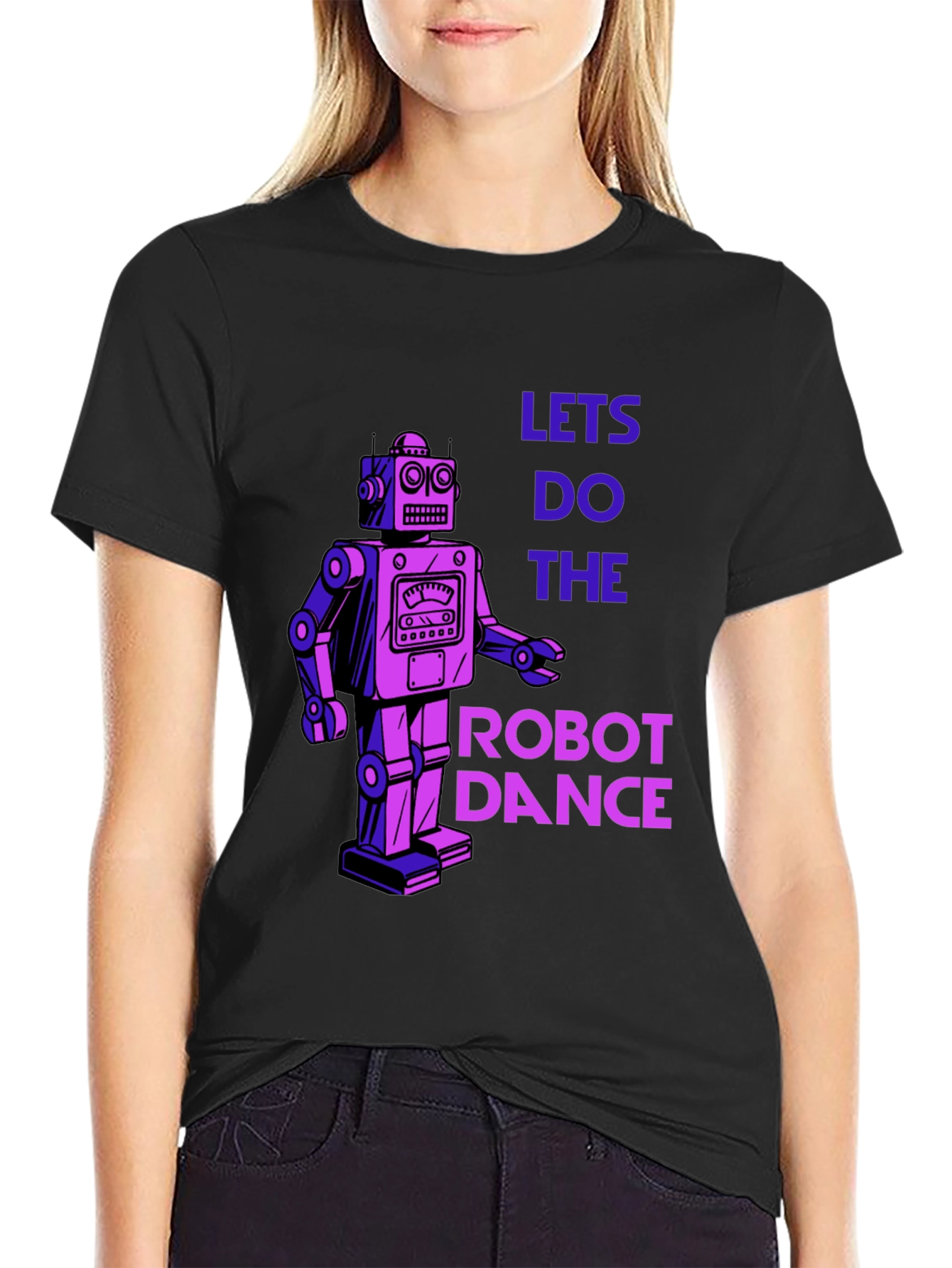 Robot Dance Graphic Tee - Funky & Fresh