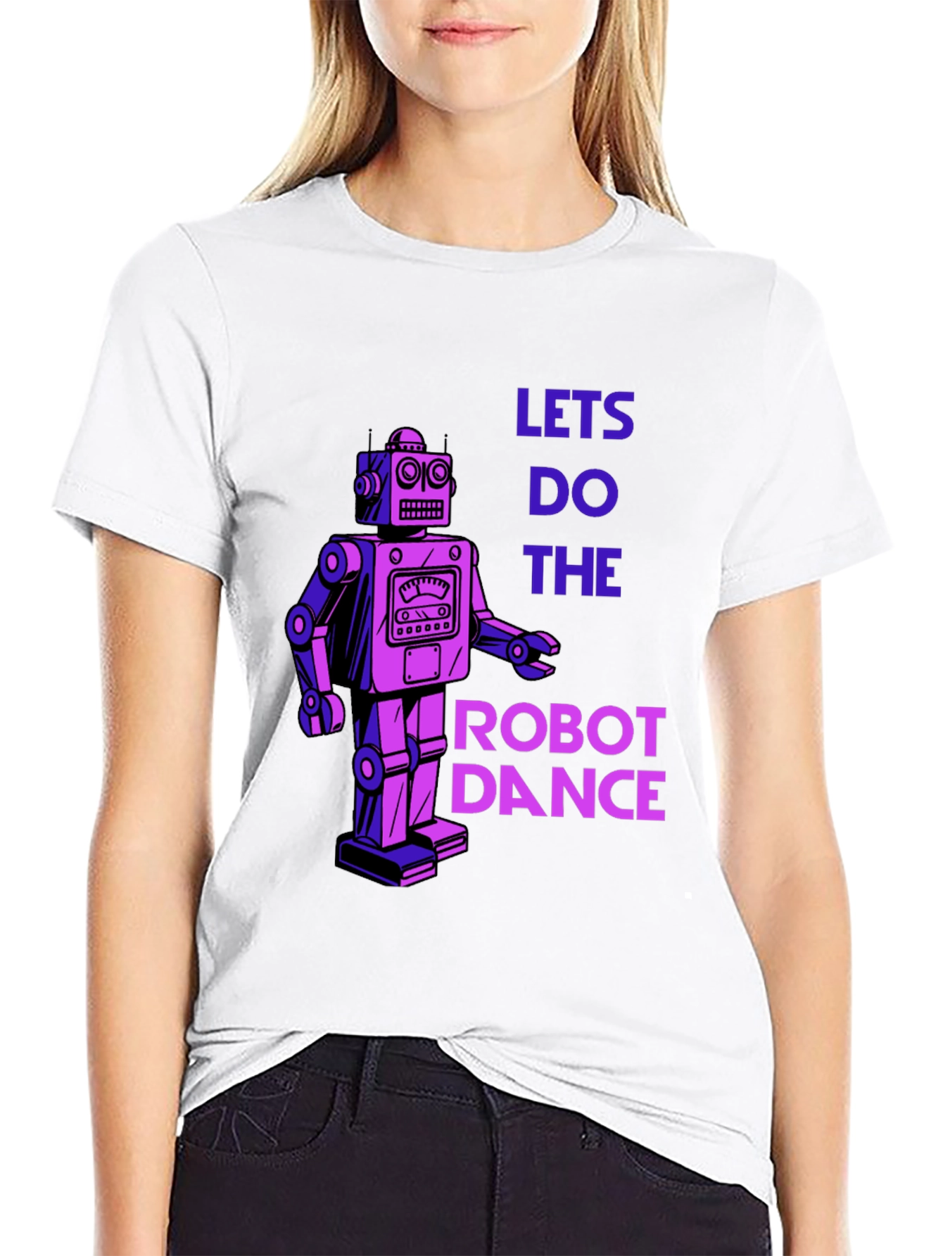 Robot Dance Graphic Tee - Funky & Fresh