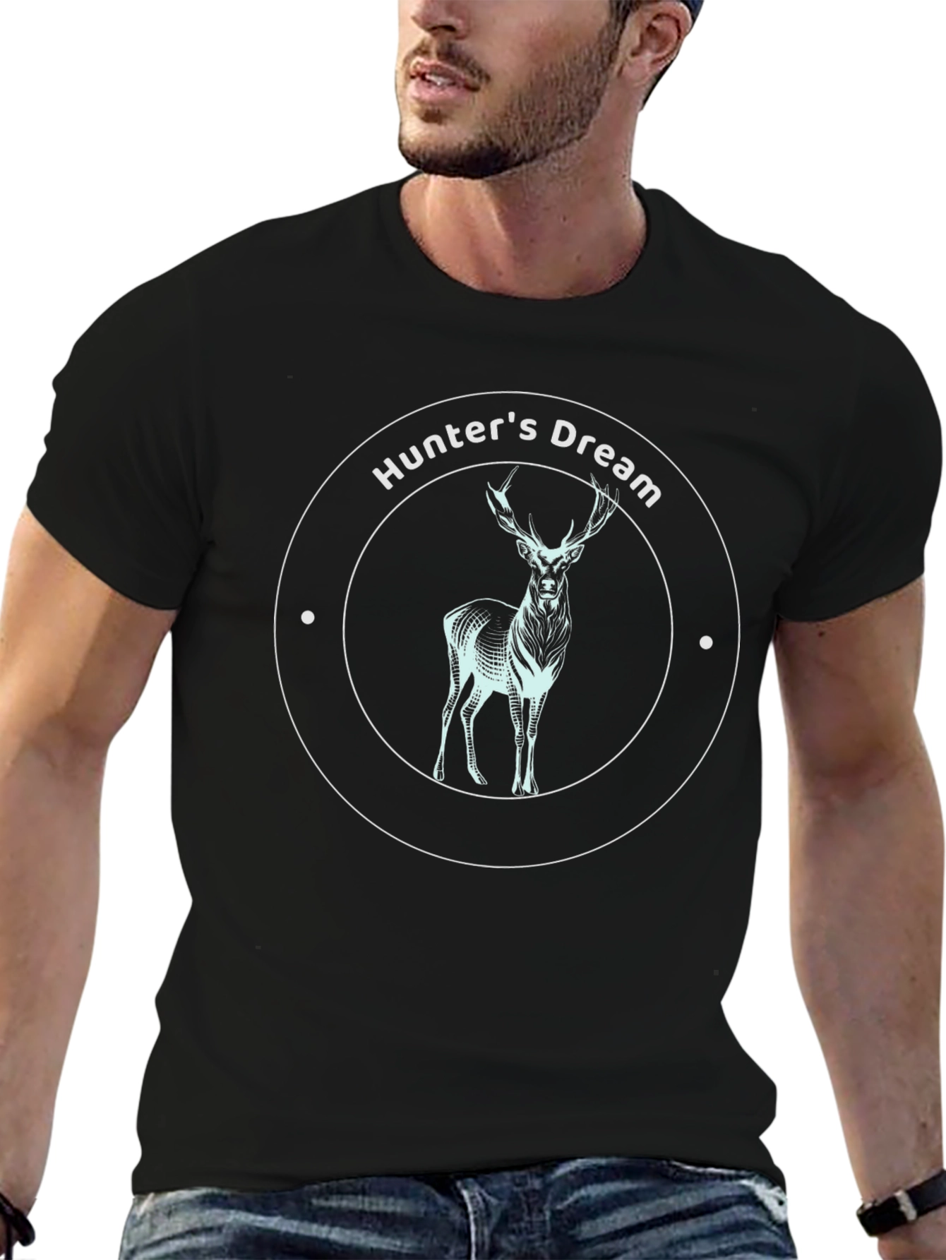 Hunters Dream Graphic Tee - Black